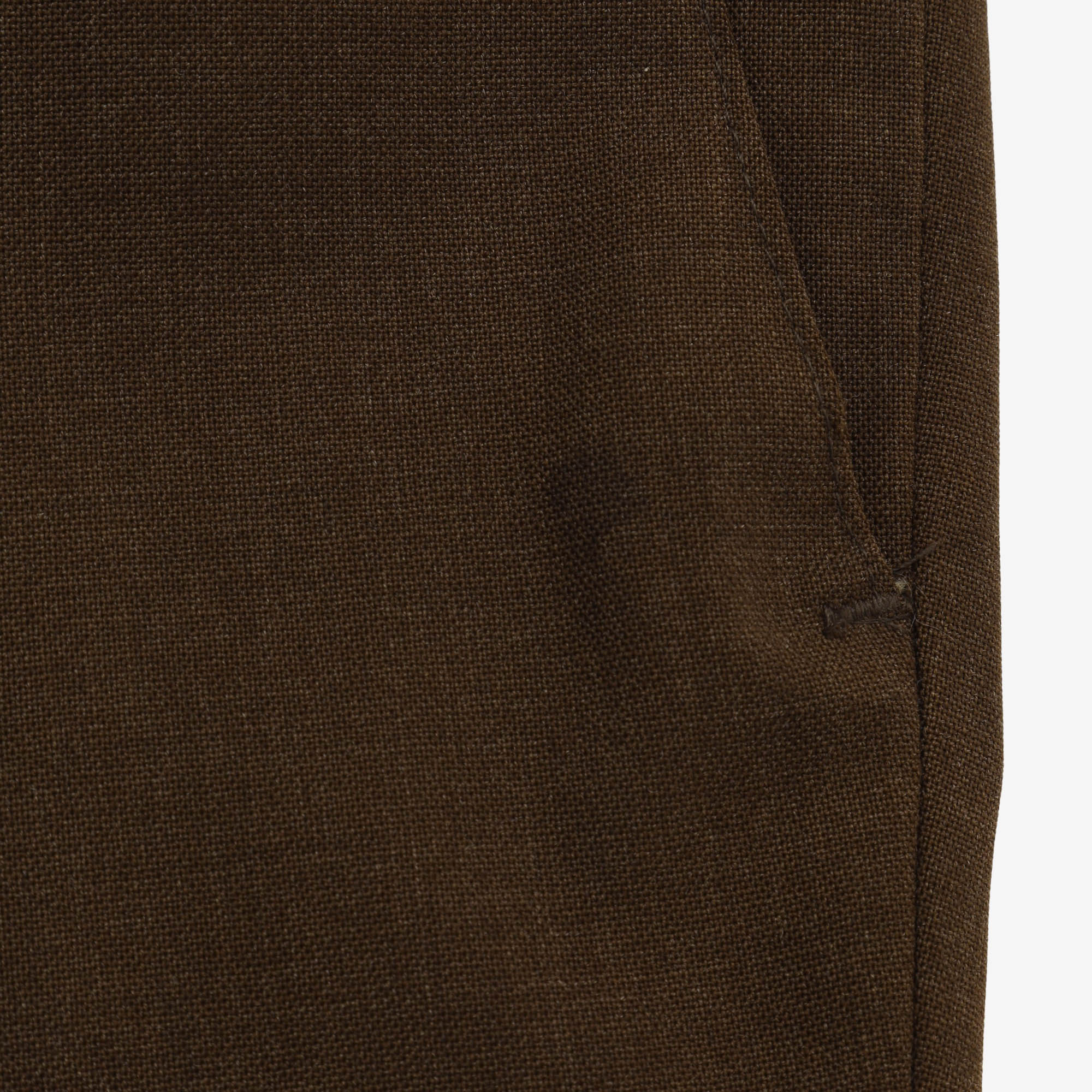 3 Ply Wool Pleated Trousers (32W X 28L)
