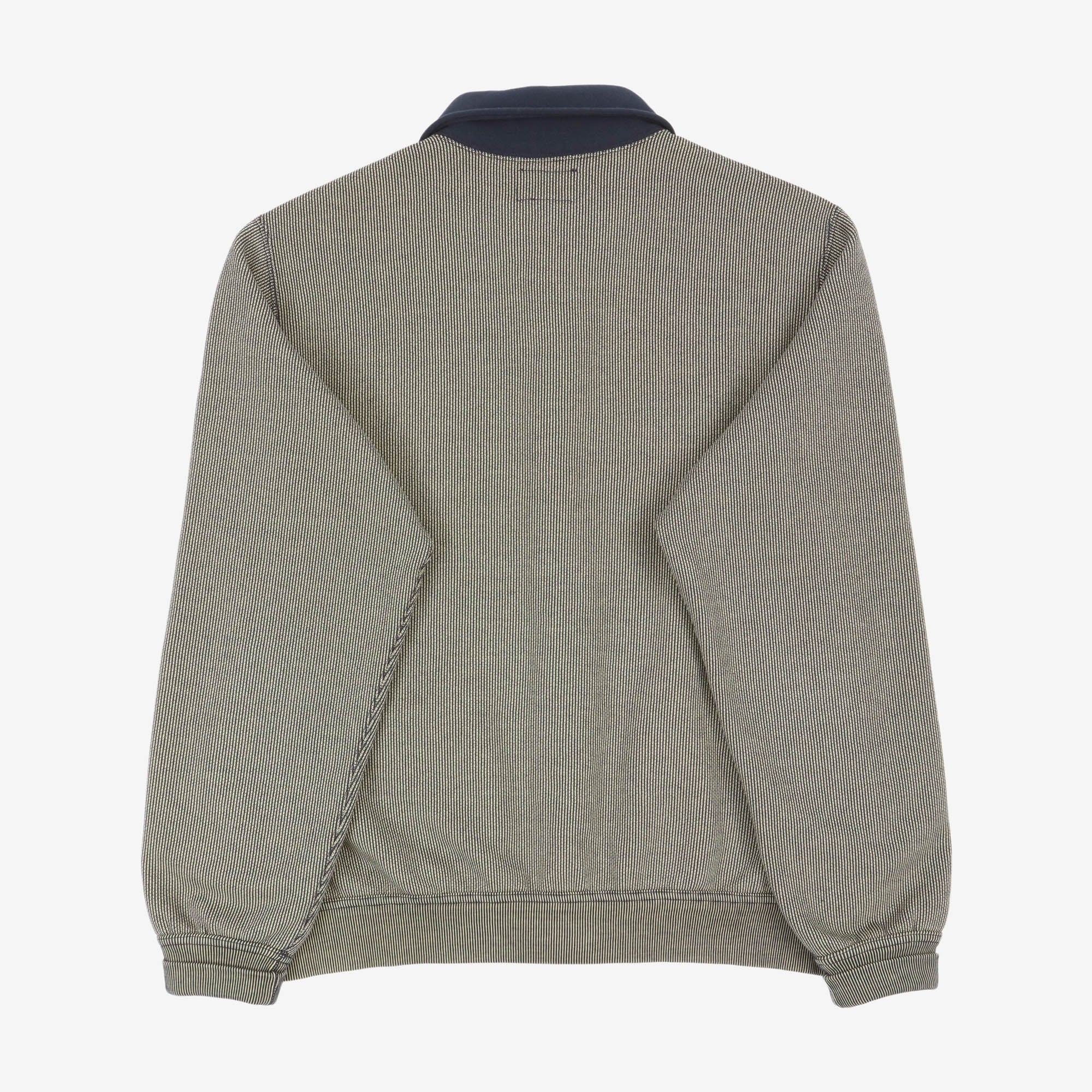 Striped Jacquard Jersey Cardigan