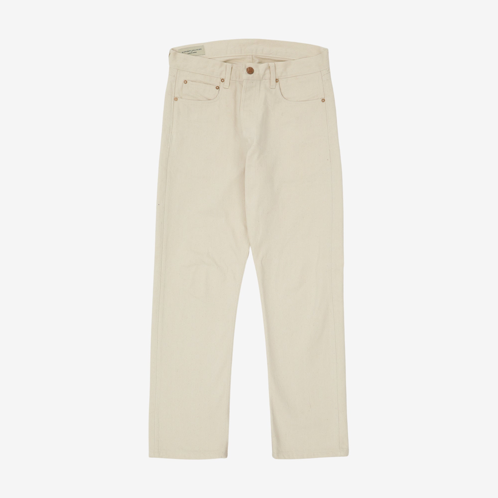NW1 Relaxed Heritage 13oz Italian Rinsed Jeans (34W X 30L)
