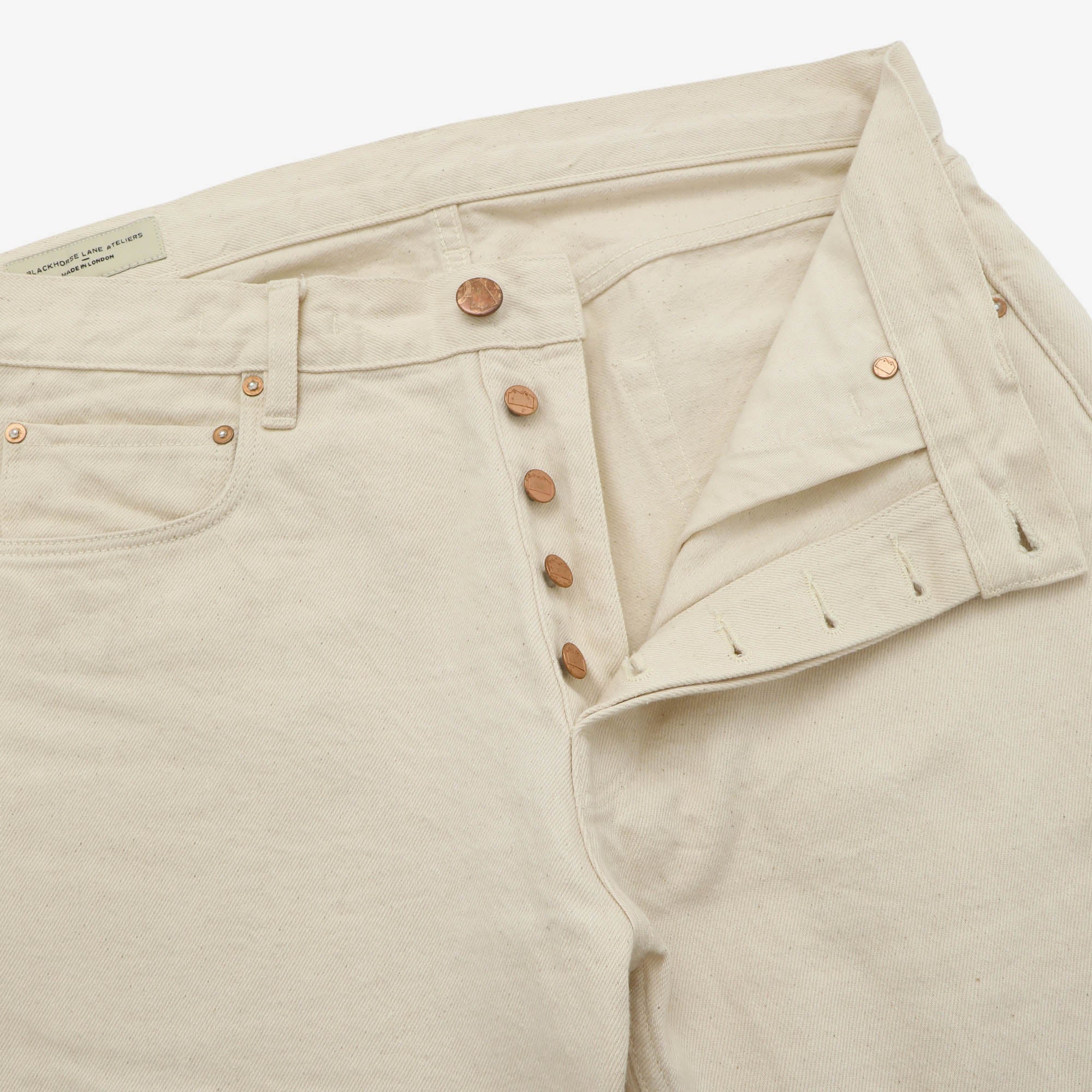 NW1 Relaxed Heritage 13oz Italian Rinsed Jeans (34W X 30L)