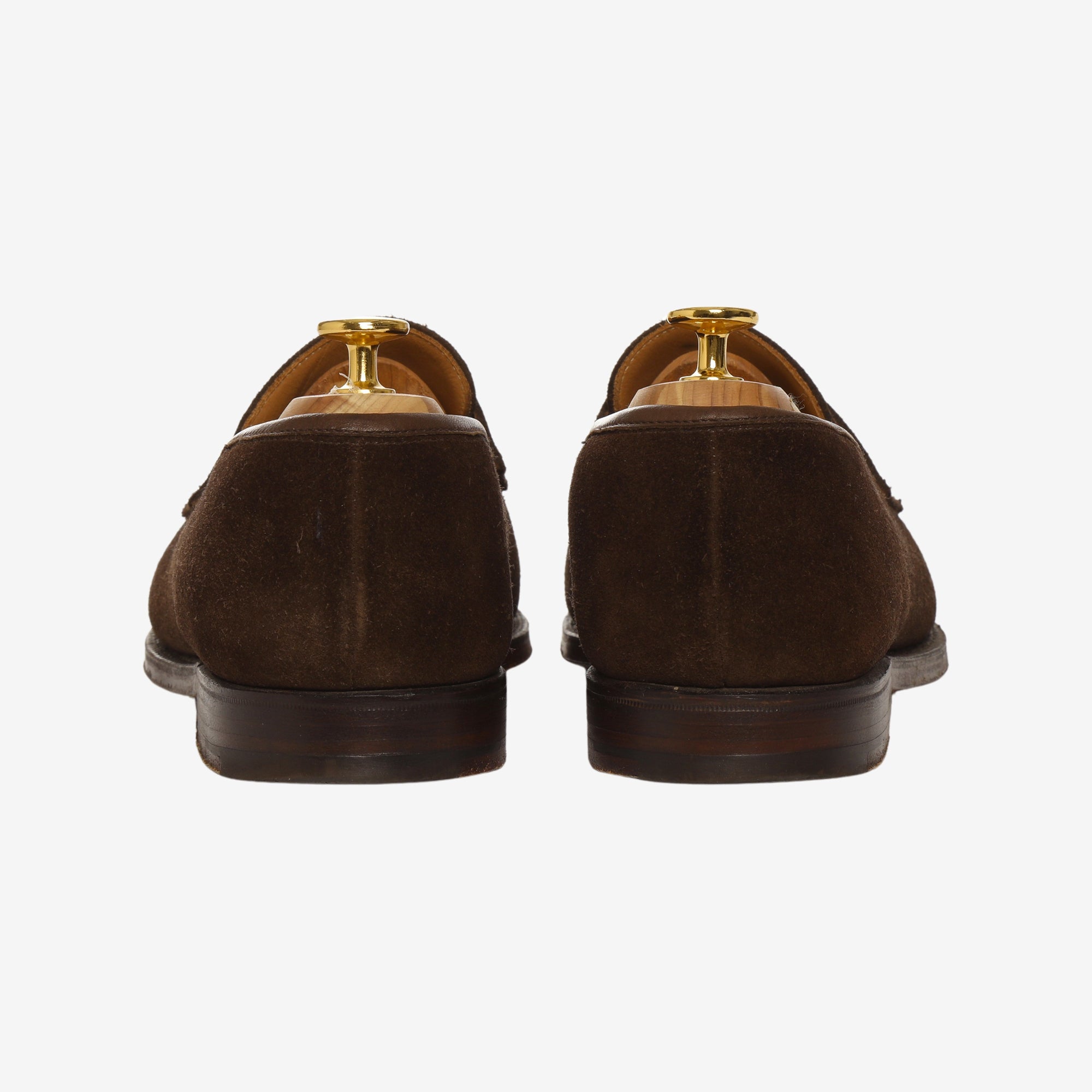 Suede Boston Loafers + Trees