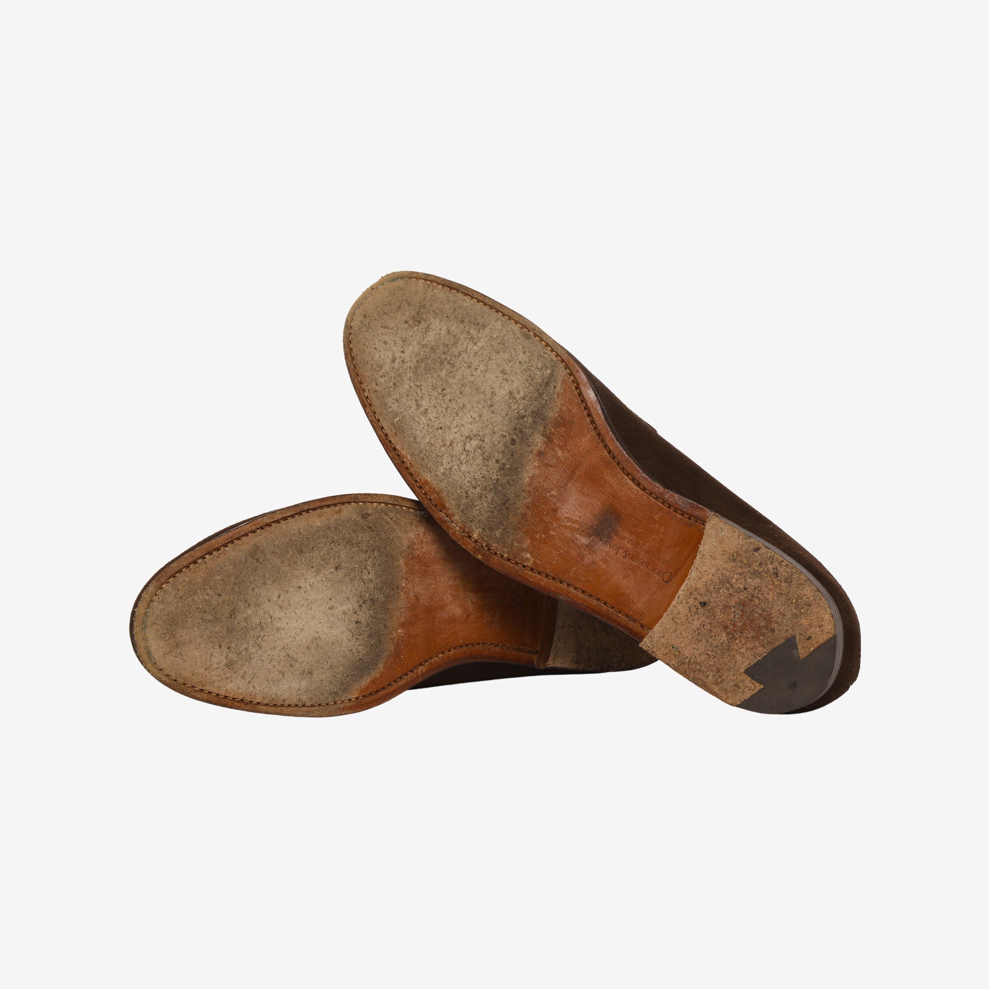 Suede Boston Loafers + Trees