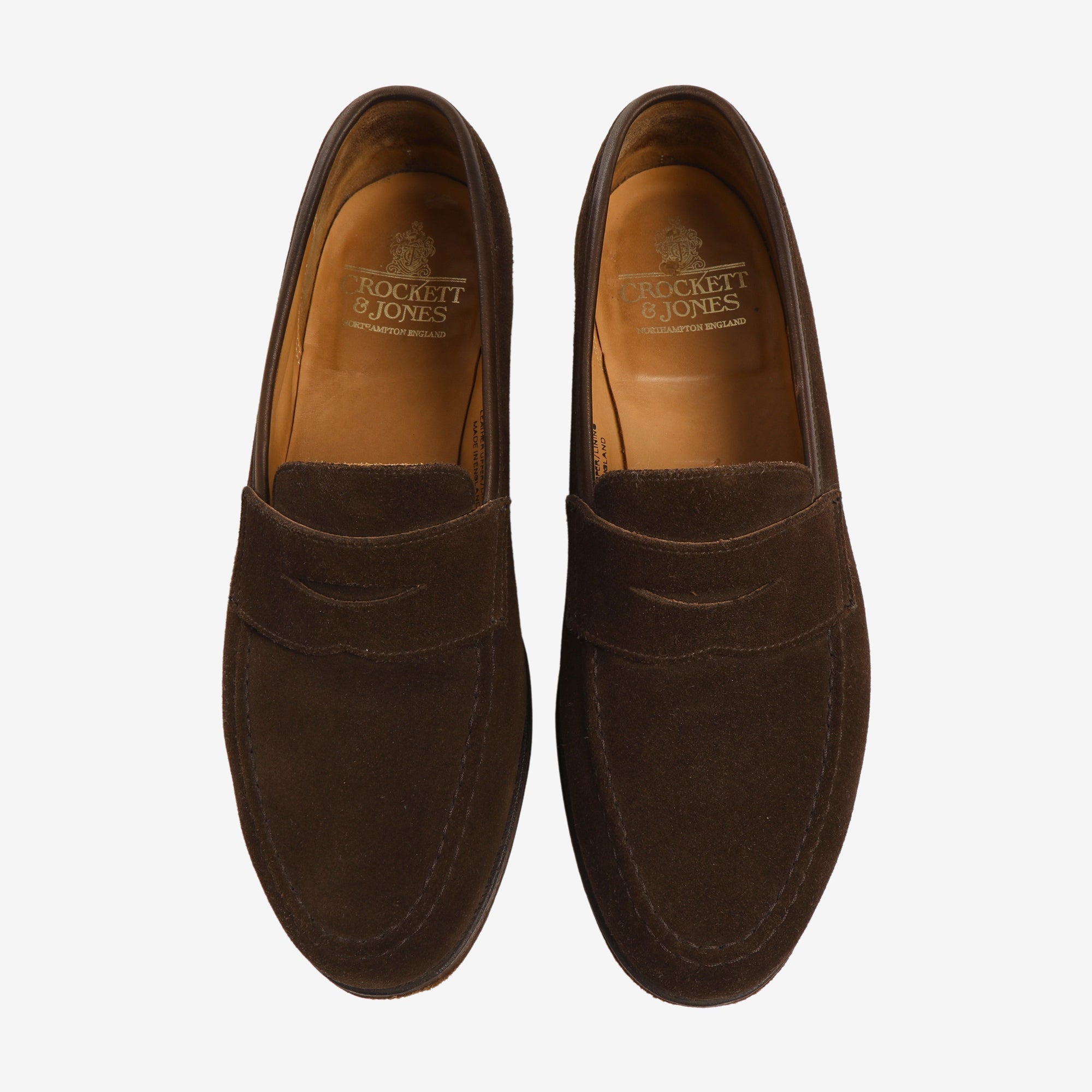 Suede Boston Loafers + Trees