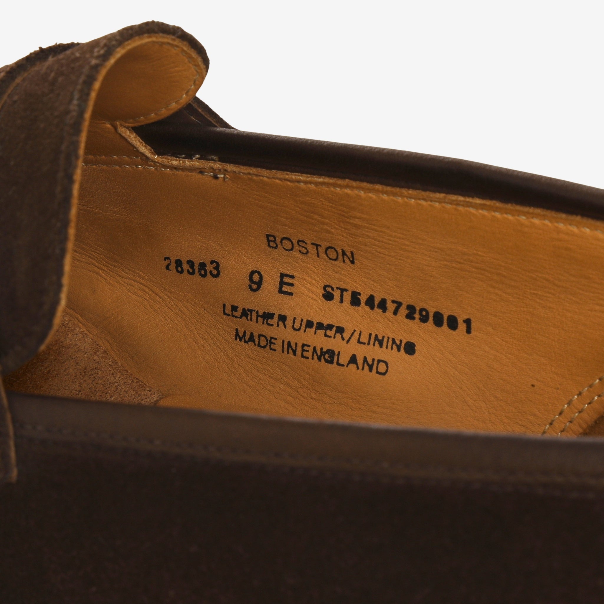 Suede Boston Loafers + Trees