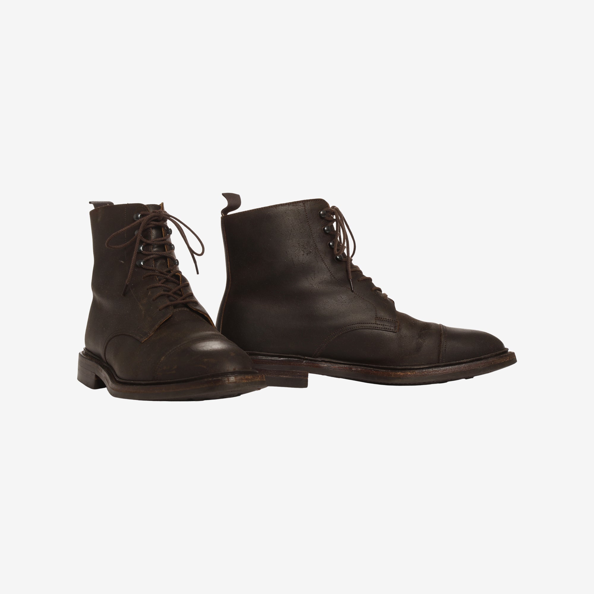 Rough Out Coniston Derby Boots + Trees