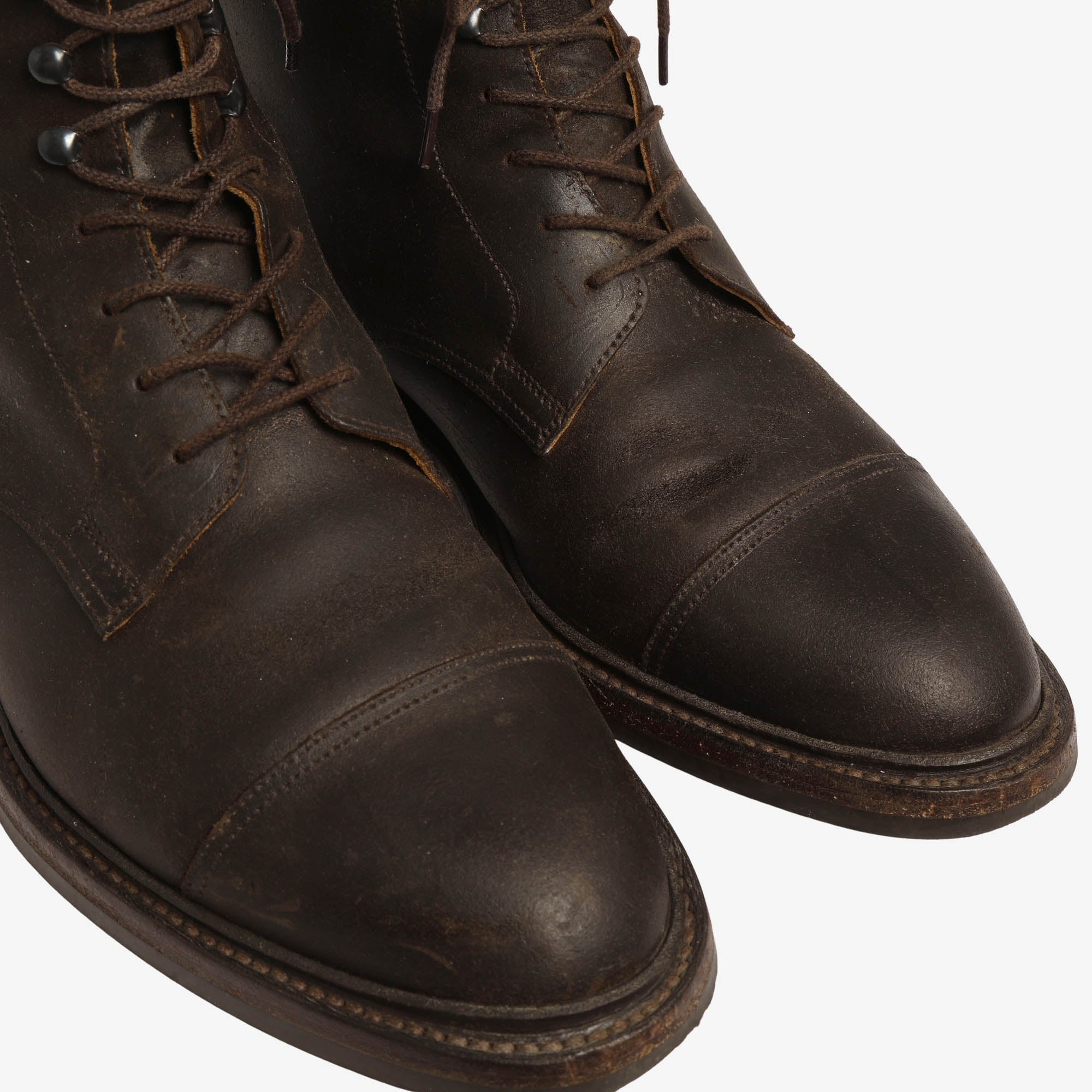 Rough Out Coniston Derby Boots + Trees