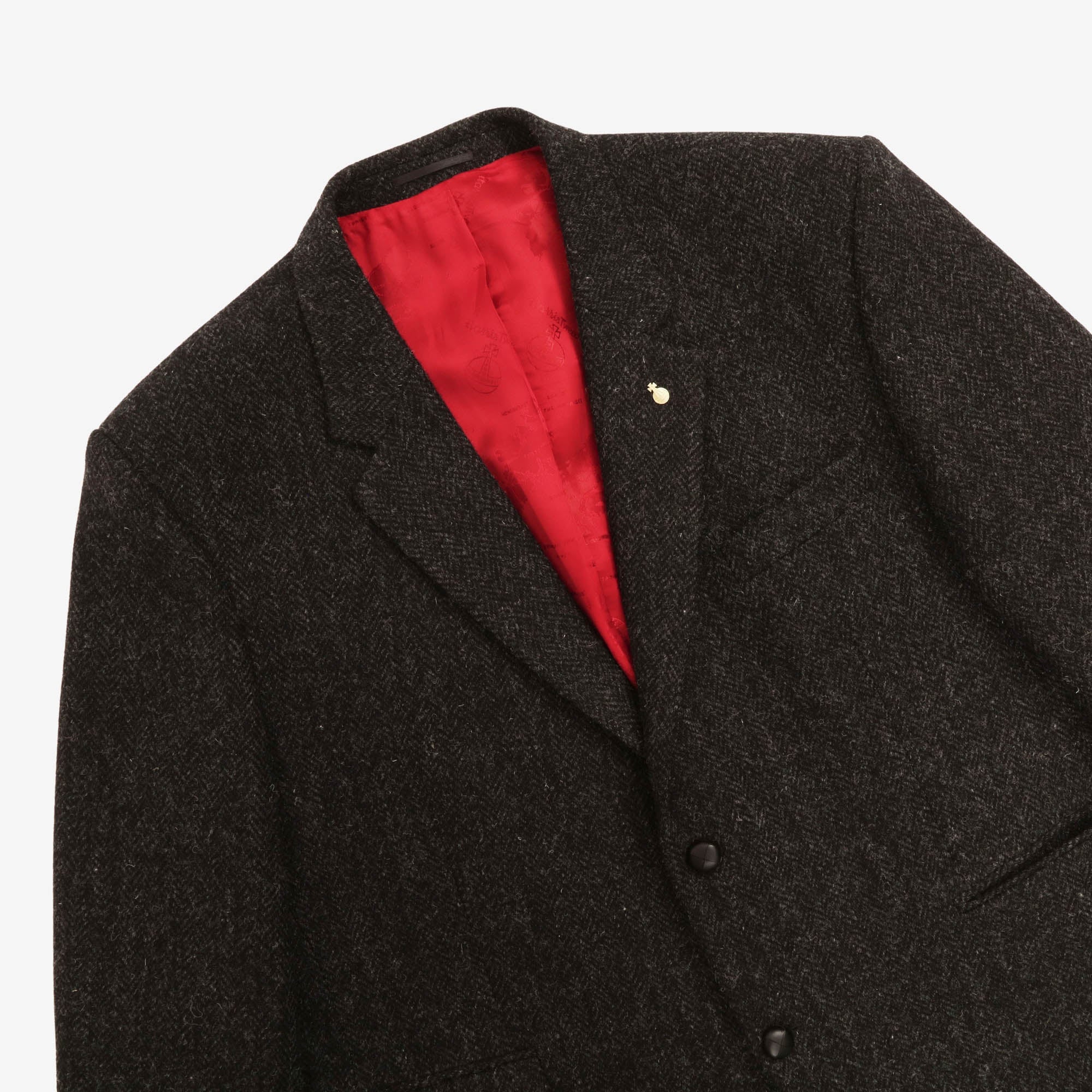 Peter James Herringbone Tweed Jacket