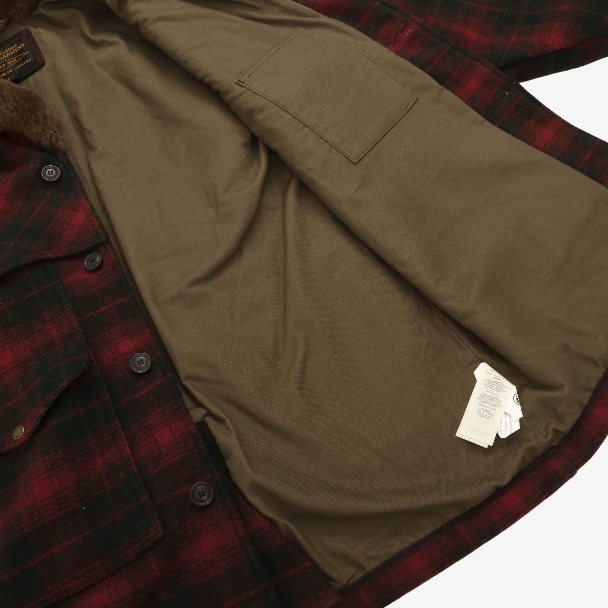 Mackinaw Wool Packer Coat