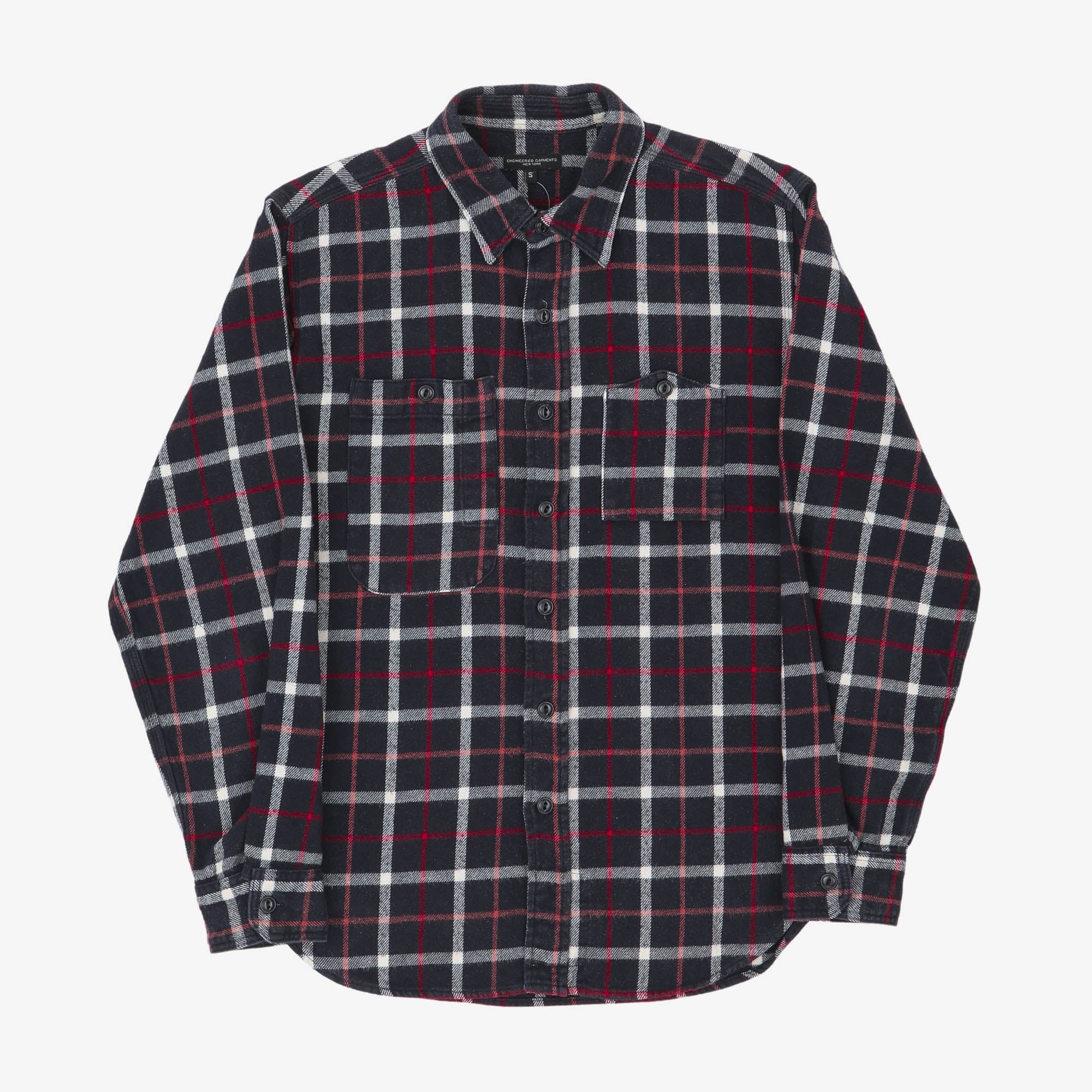 Plaid Flannel Work Shirt