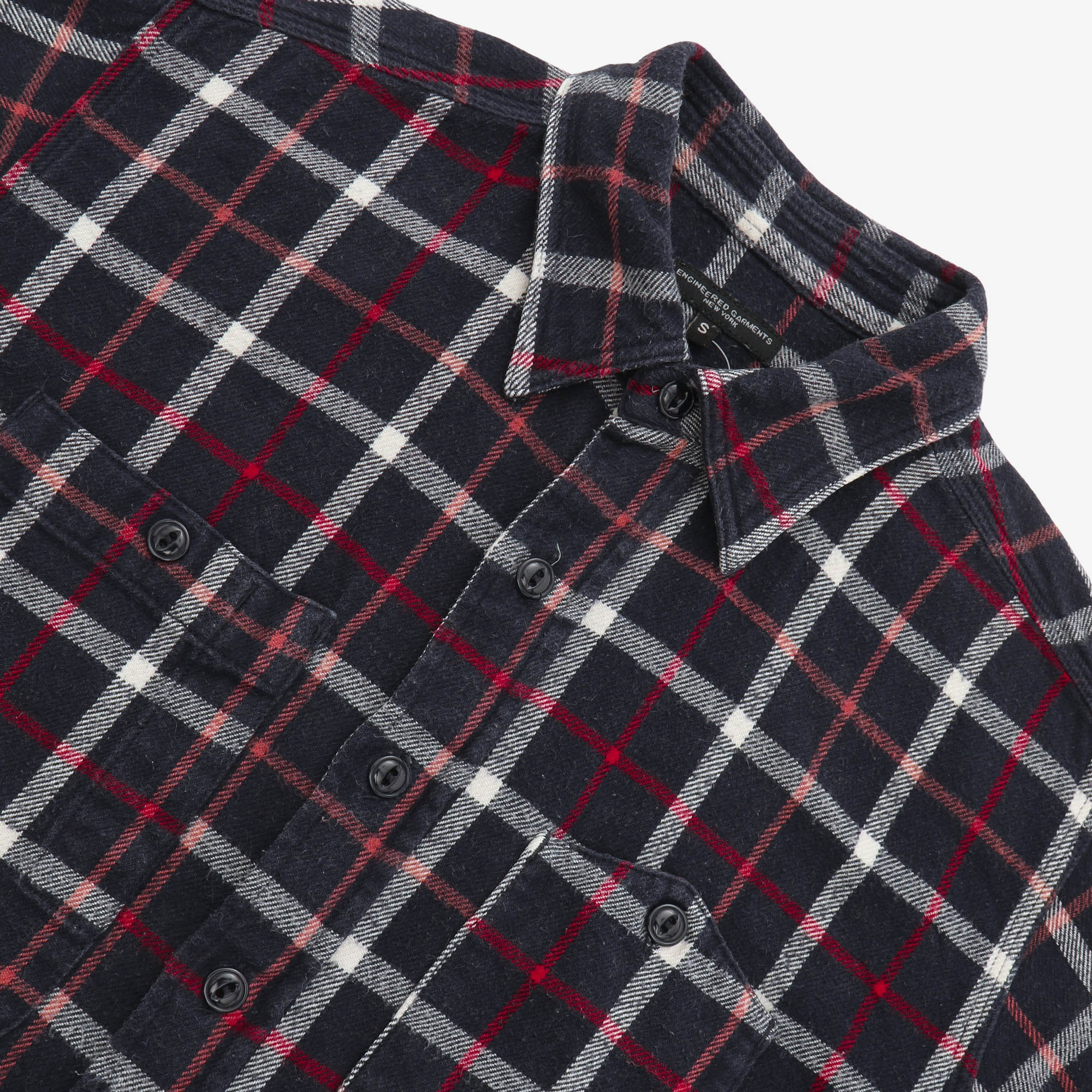 Plaid Flannel Work Shirt