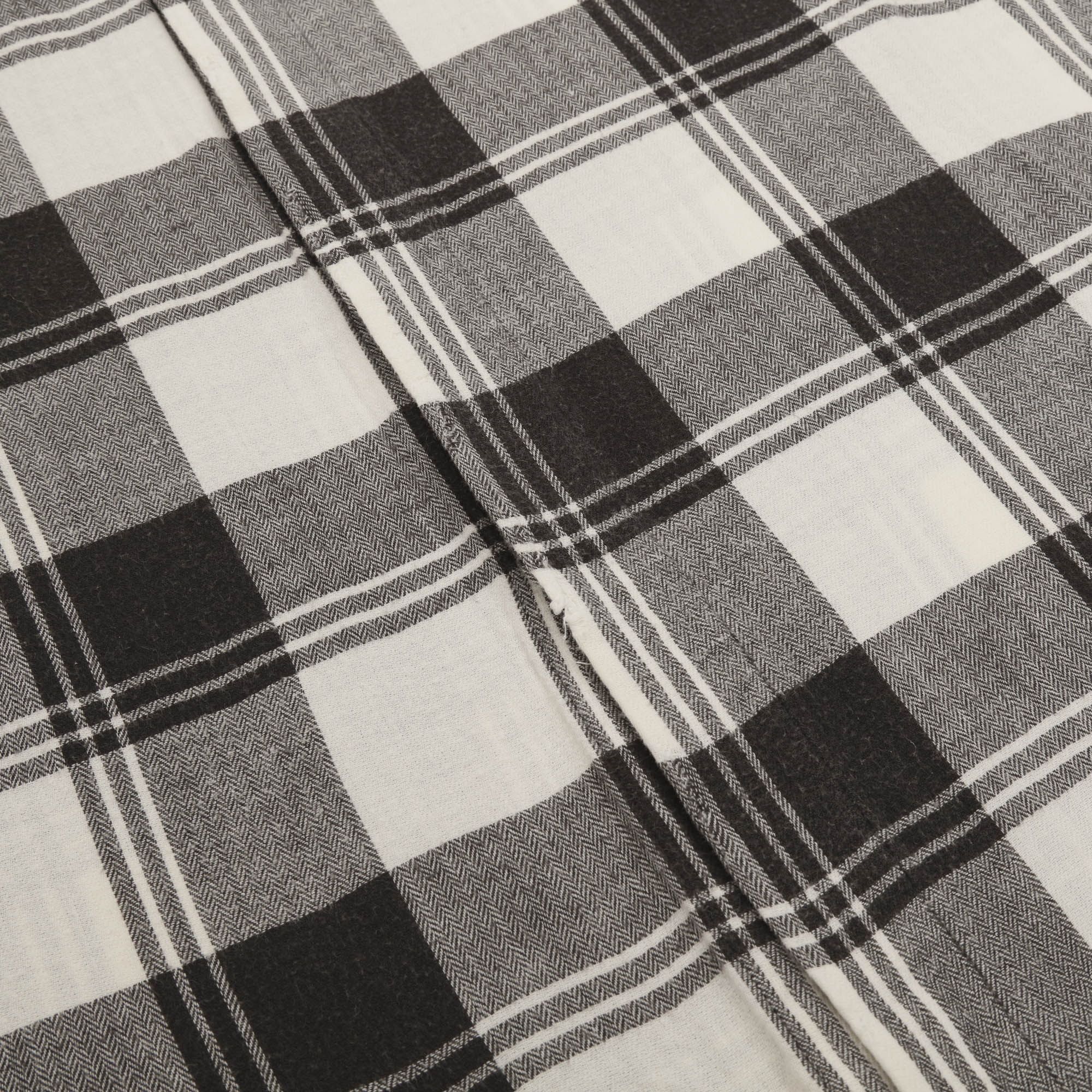 Plaid Check Flannel Shirt