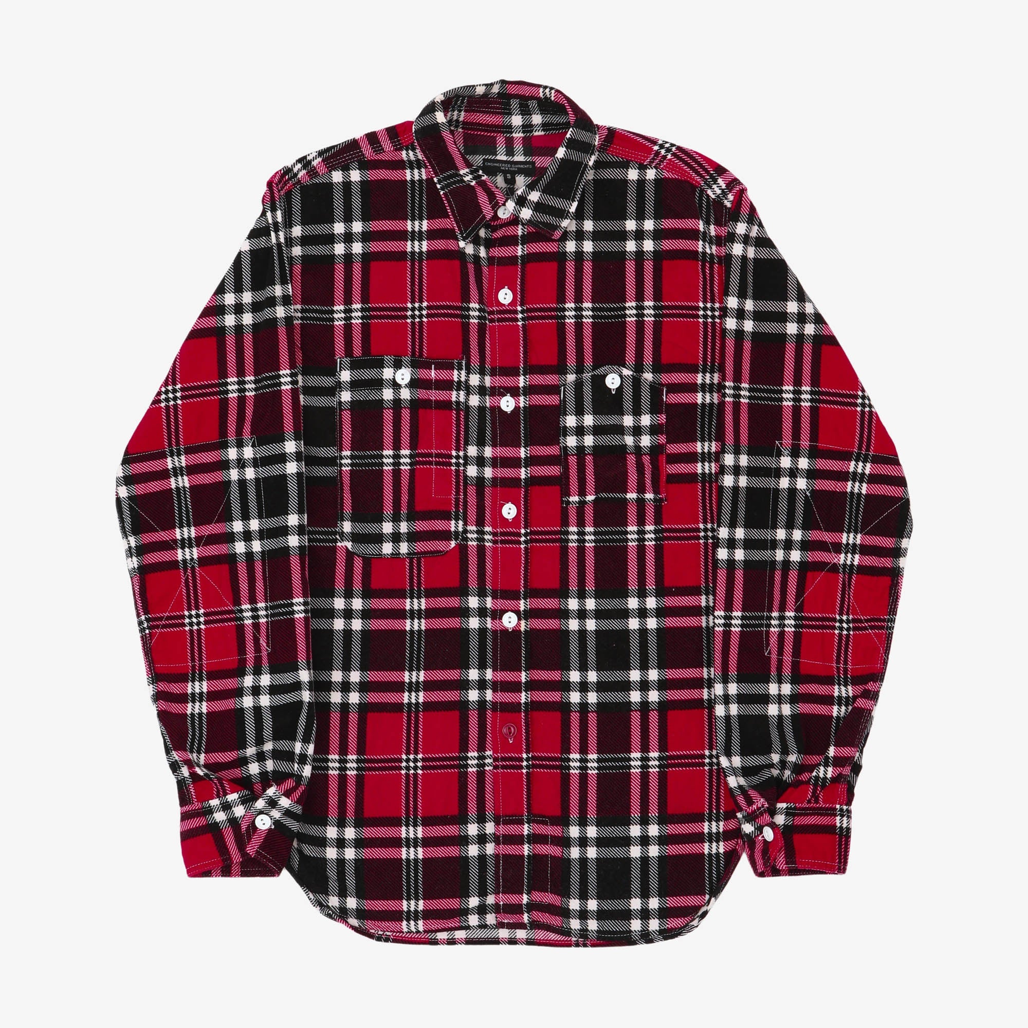 Plaid Flannel Work Shirt