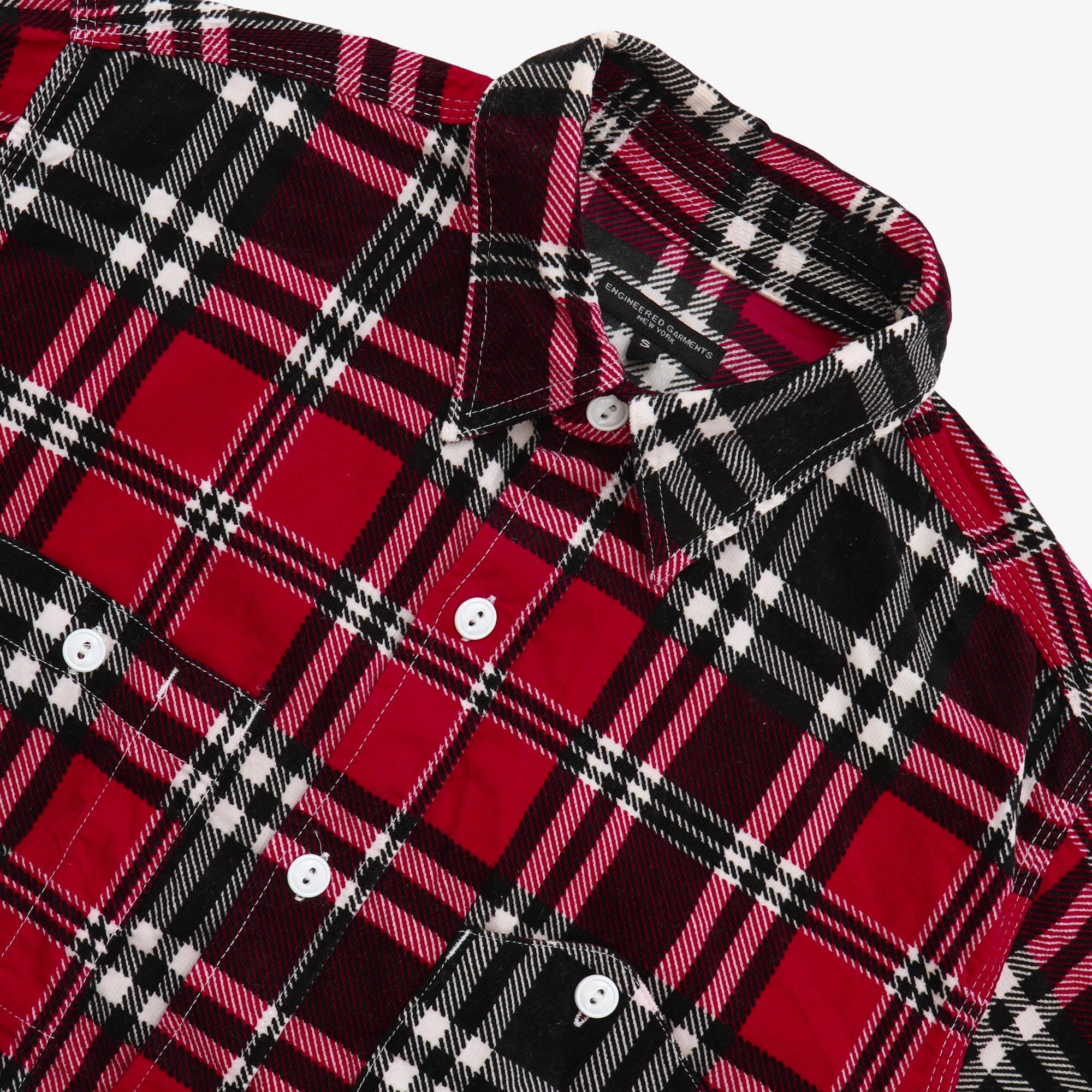 Plaid Flannel Work Shirt