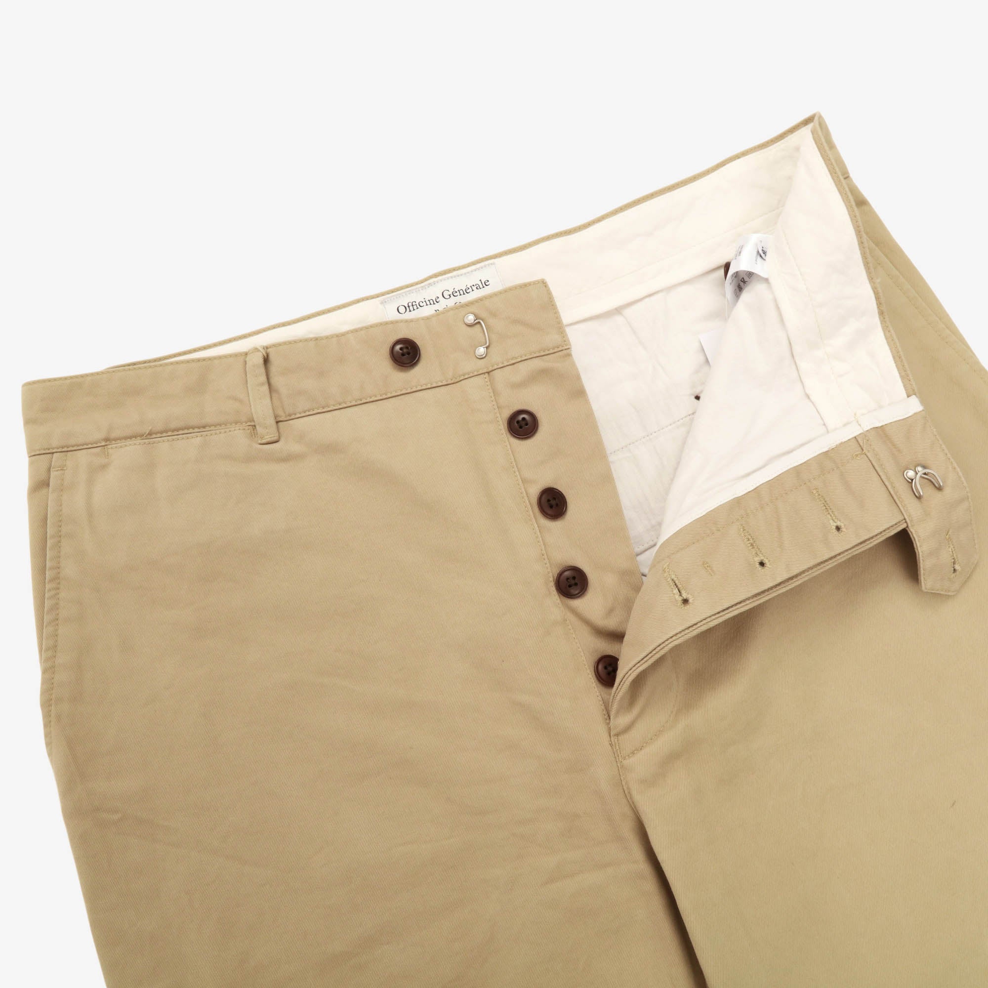 Flat Front Chinos (34W X 30L)