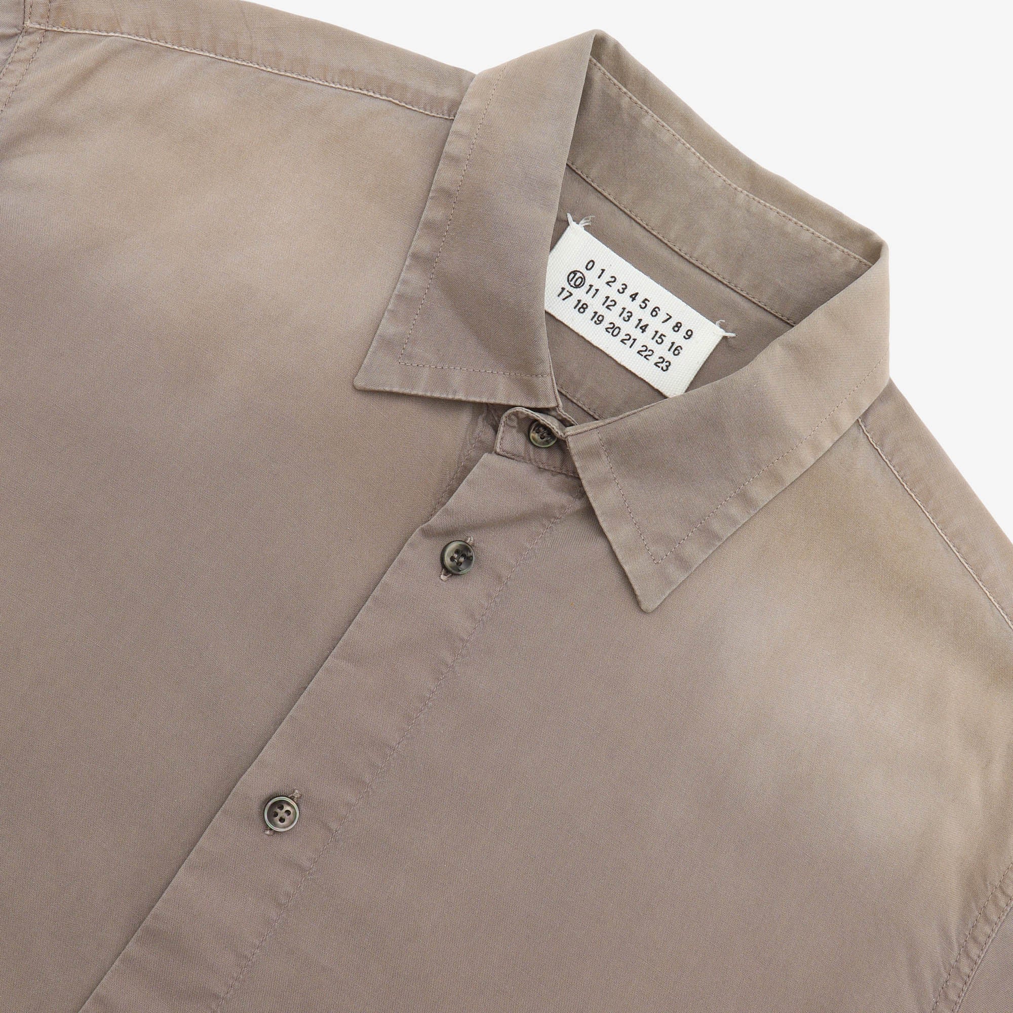 Faded Poplin Shirt