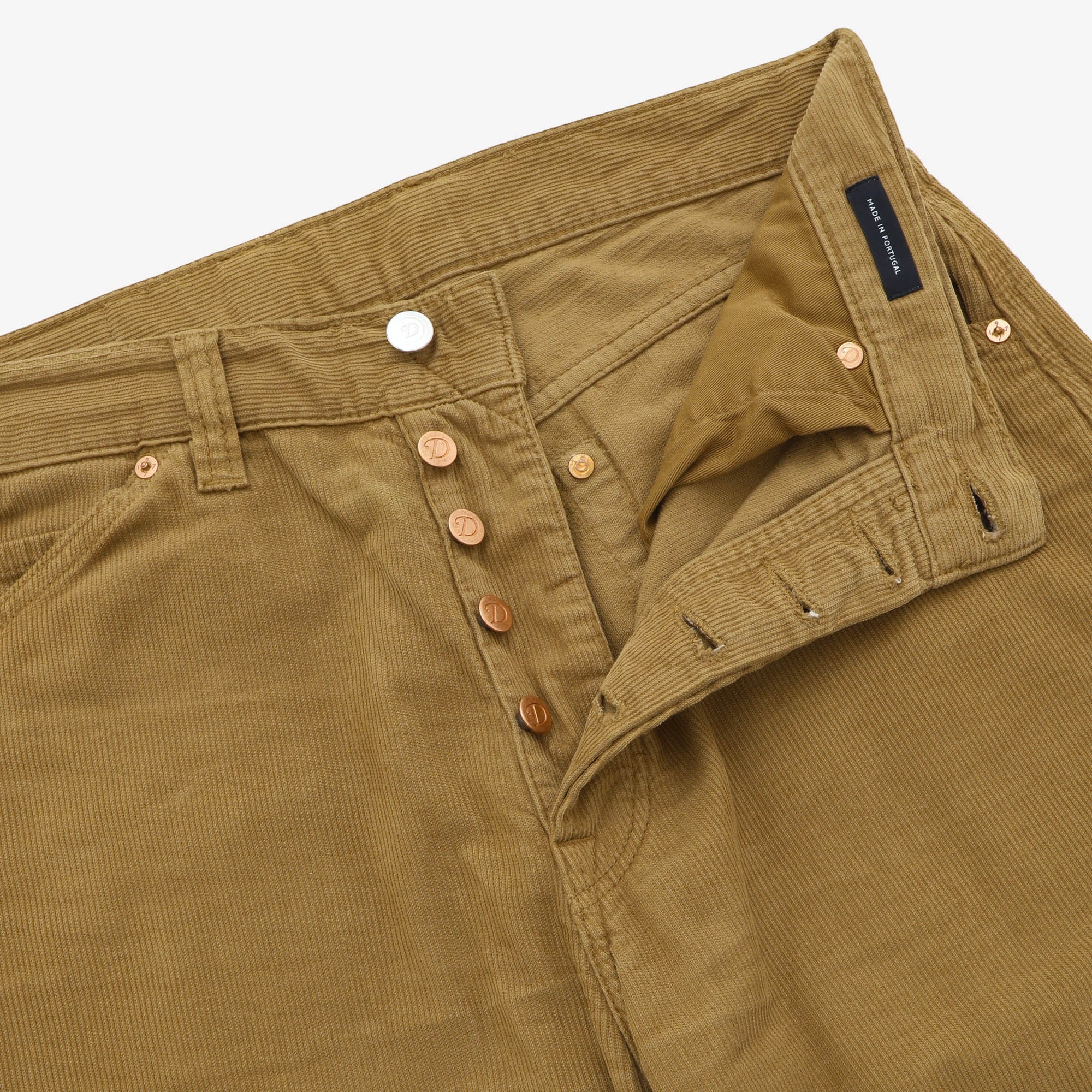 Selvedge Needlecord 5 Pocket Jeans (31W X 31L)