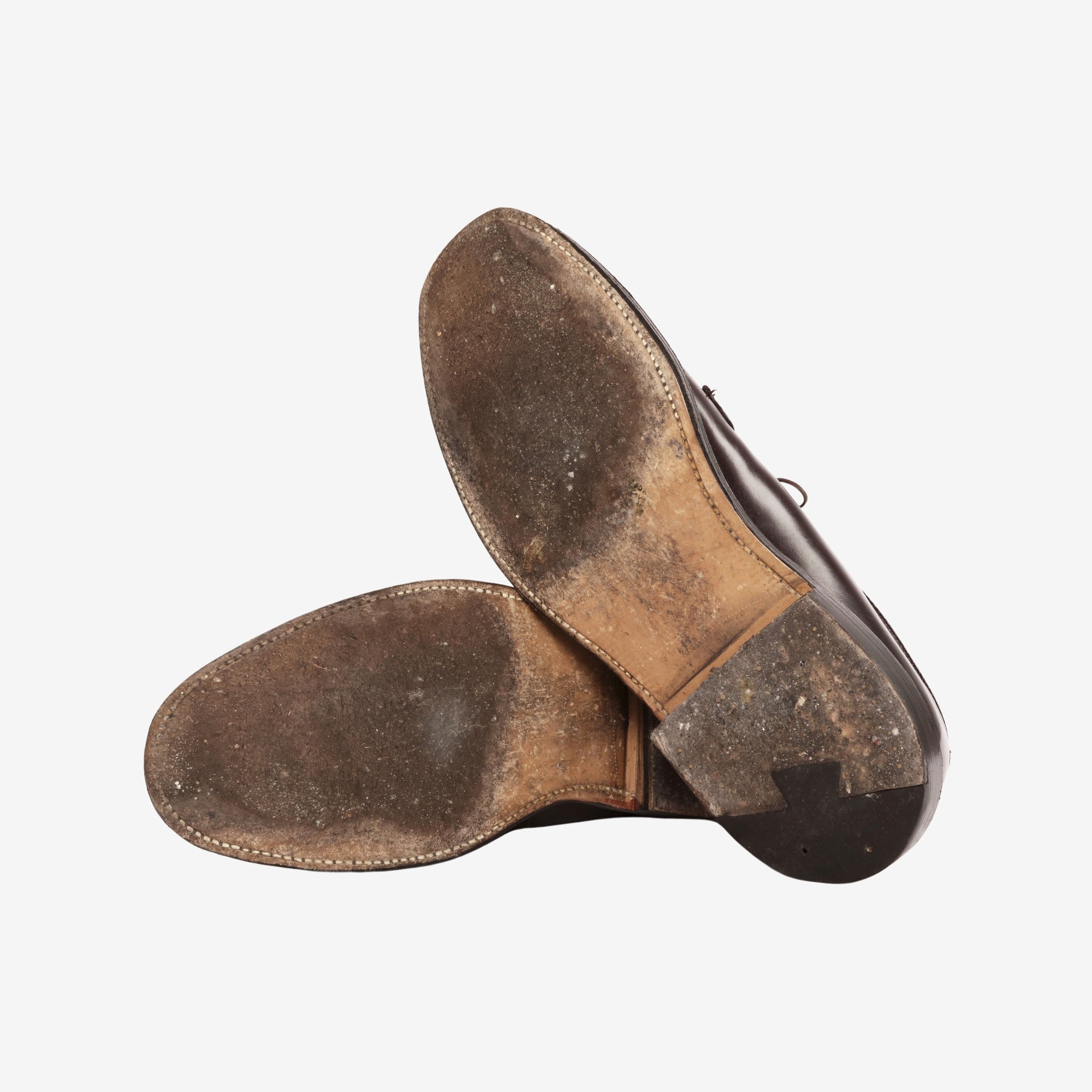 990 Cordovan Plain Toe Blucher + Trees (Clutch Cafe)