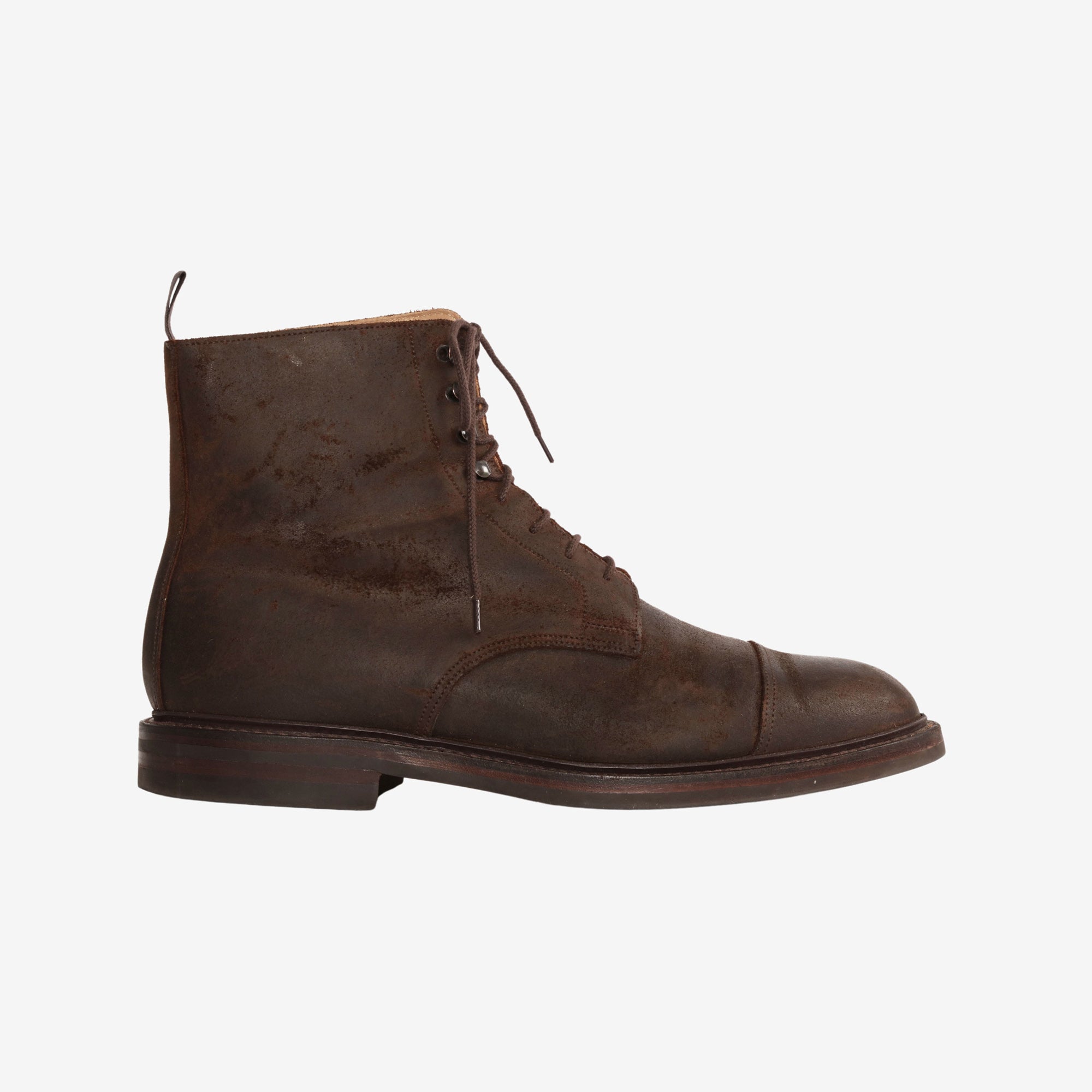 Rough Out Coniston Derby Boots + Trees