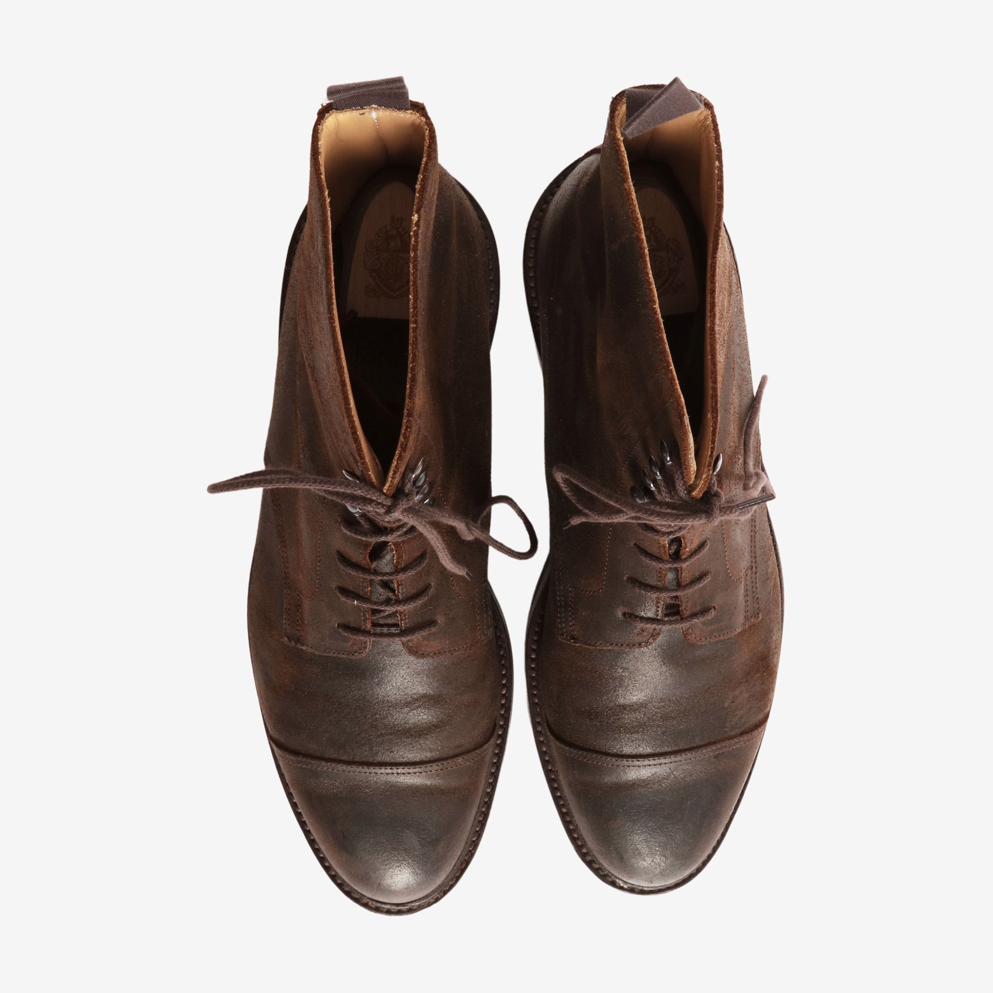 Rough Out Coniston Derby Boots + Trees