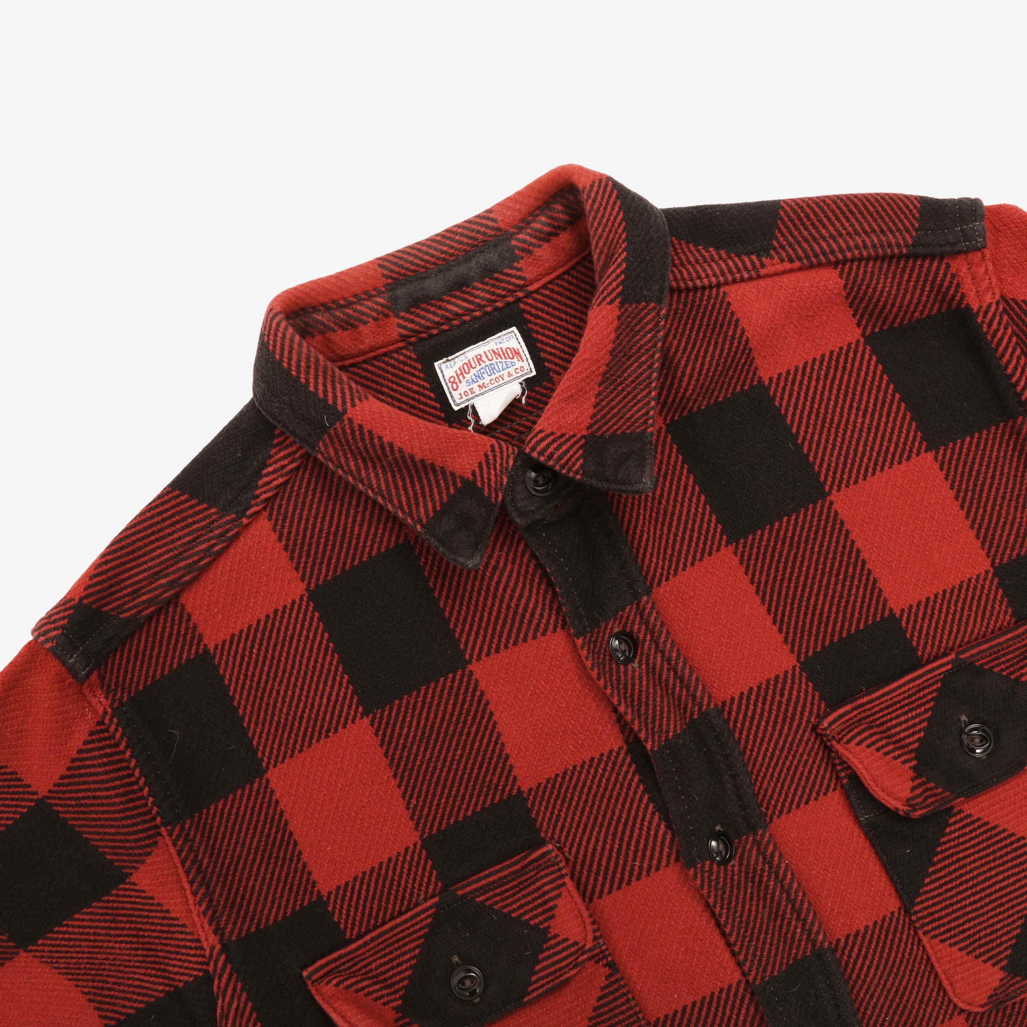 8HU Buffalo Check Flannel Shirt