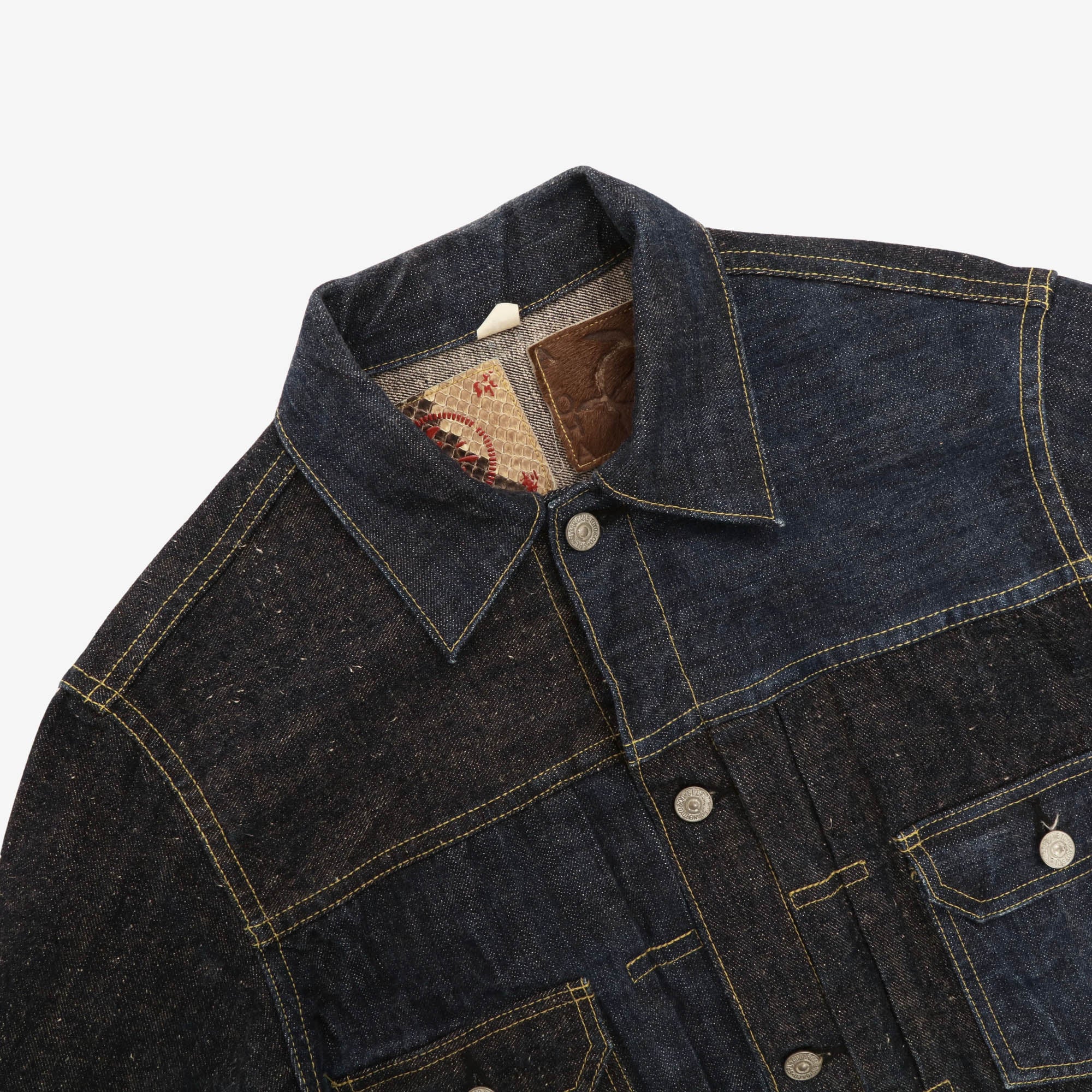 SC10701 Ryukyu X Hawaii 14oz Denim Blouse