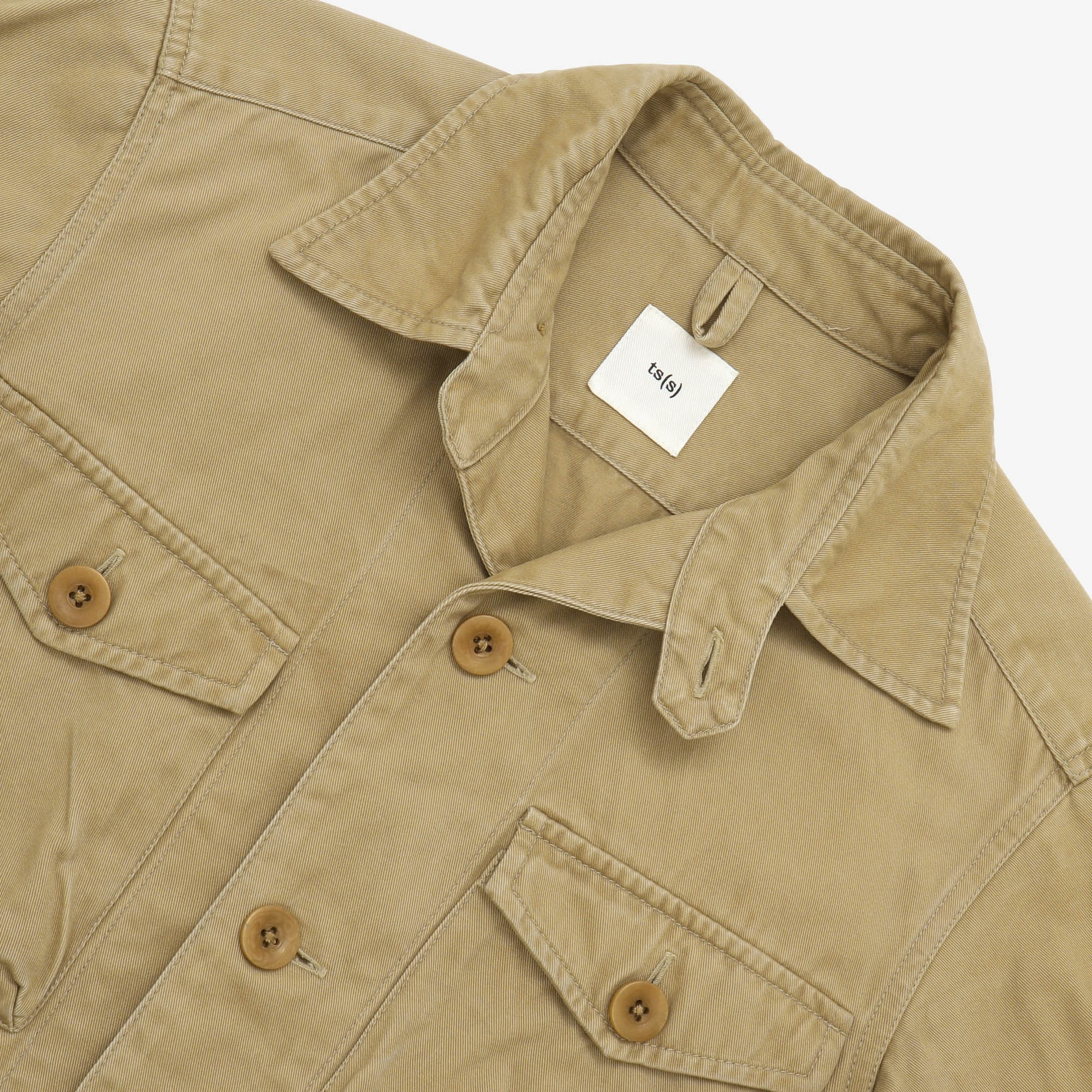 Cashmere Blend CPO Shirt Jacket