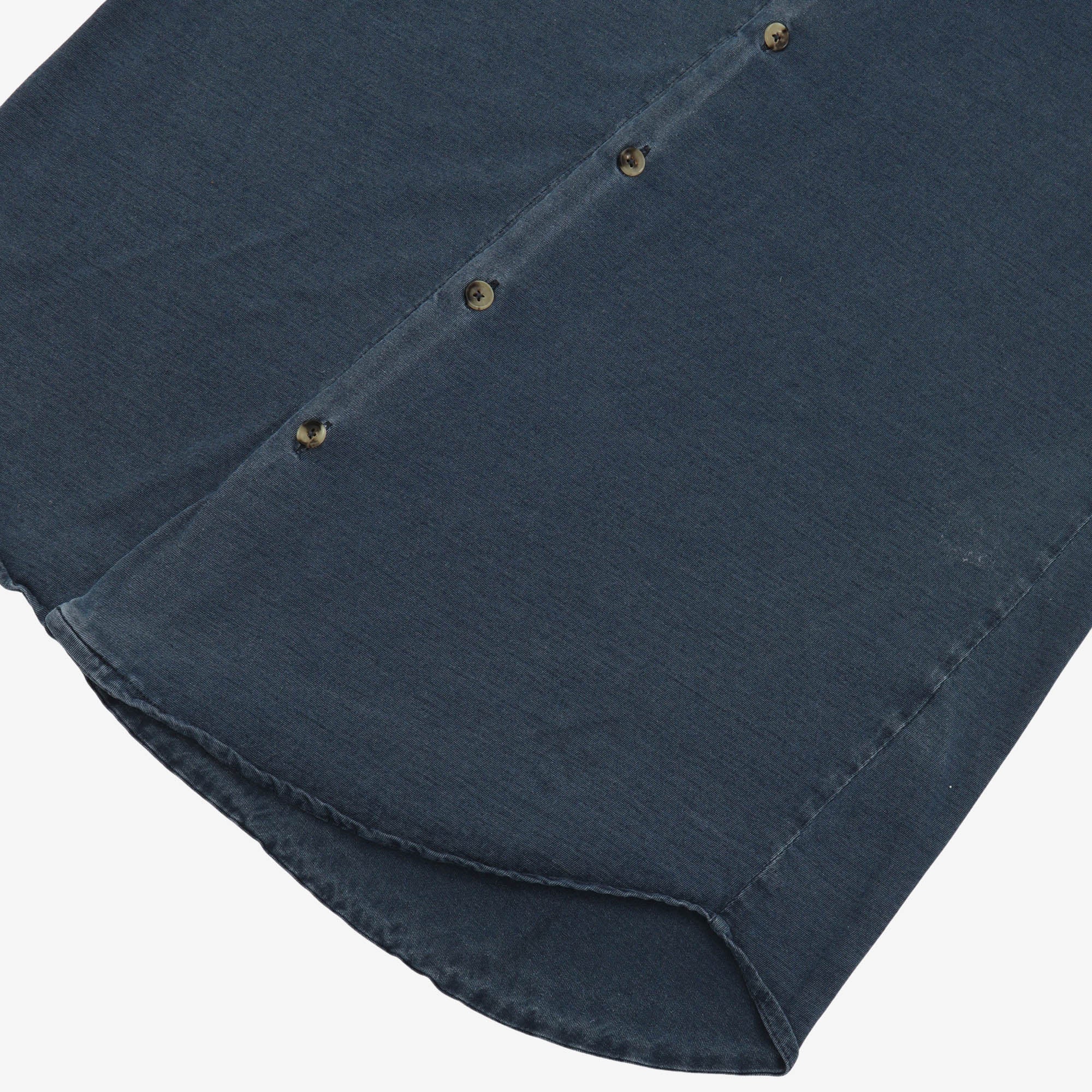 Band Collar Jersey Shirt