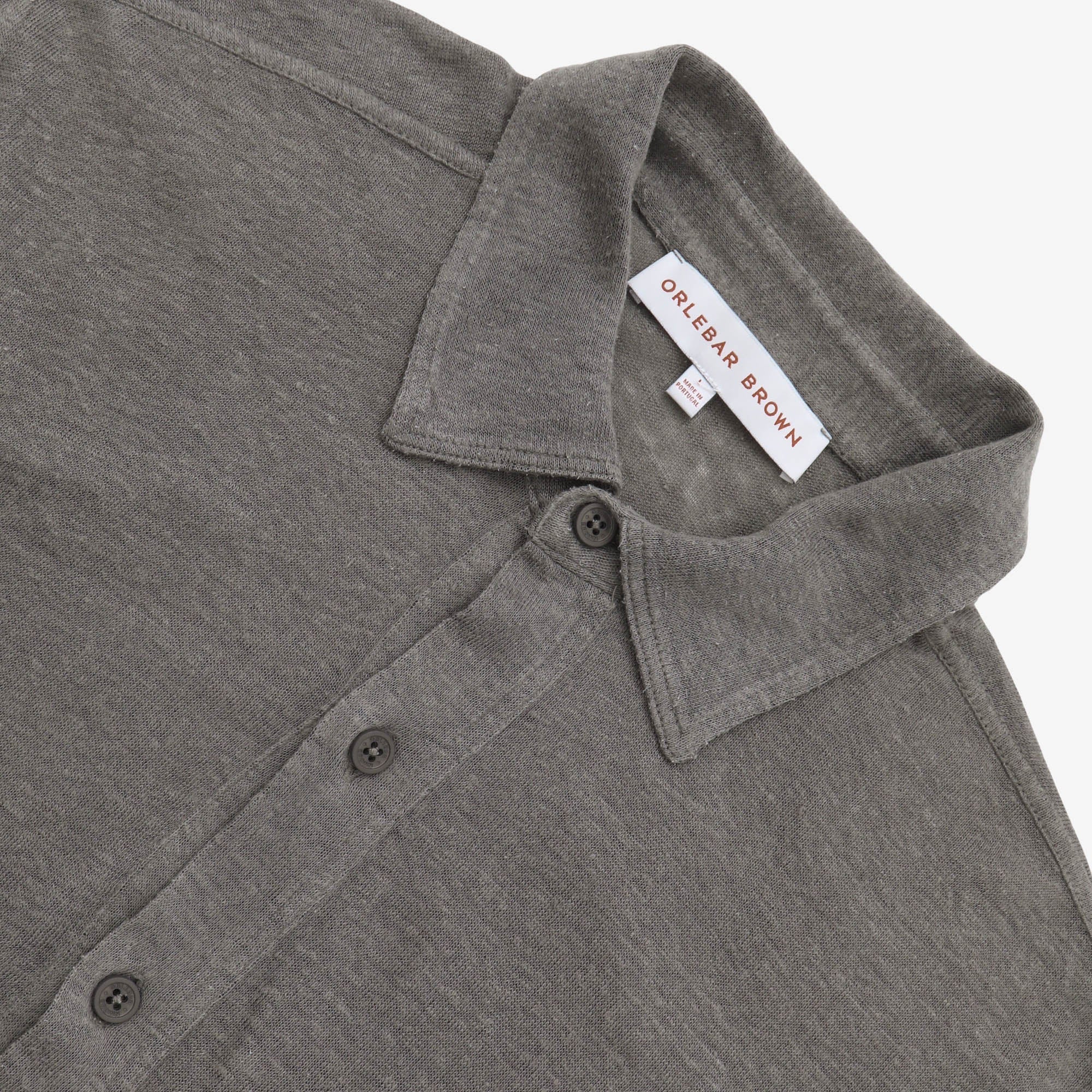 Linen Knit Polo