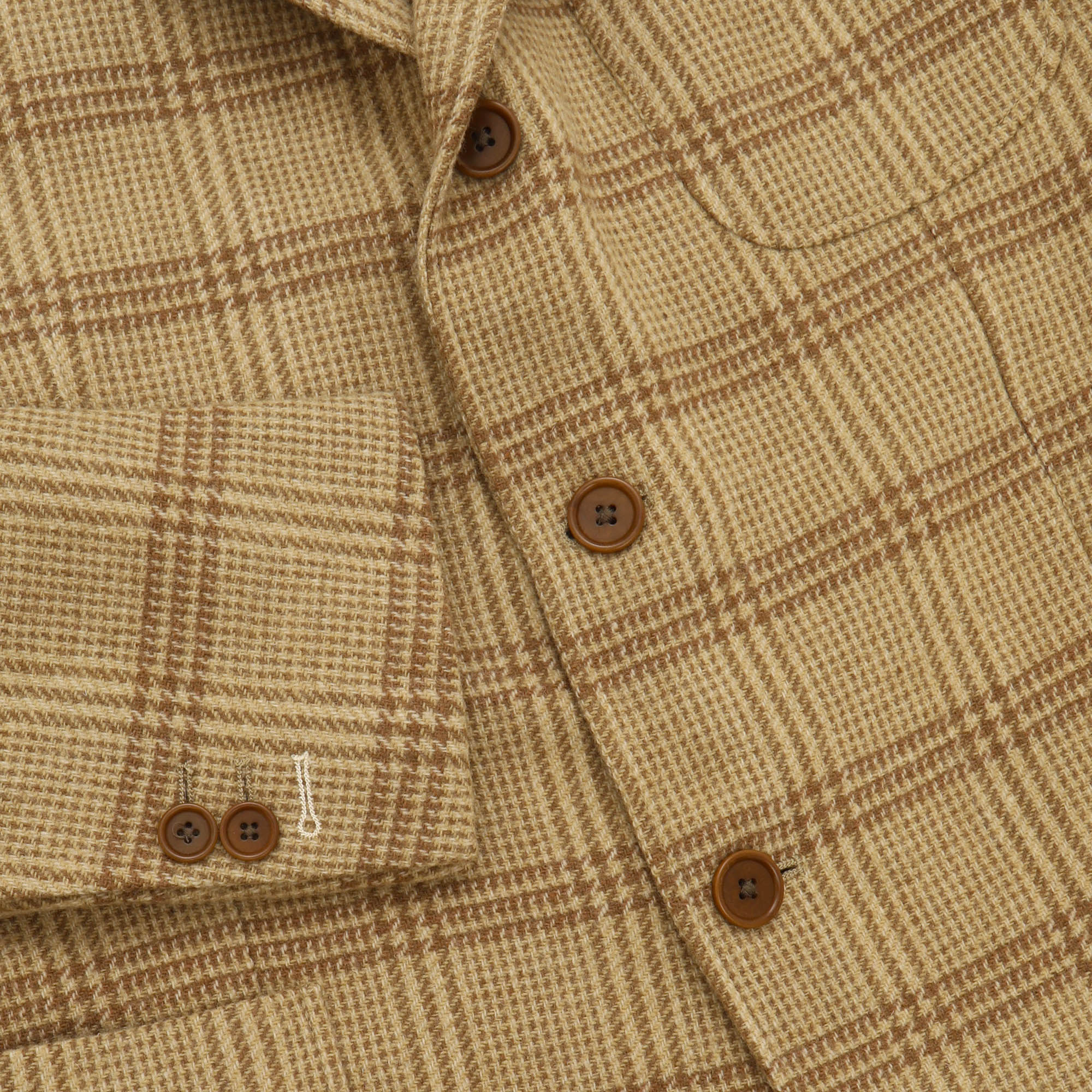 Glencheck Flannel Blazer