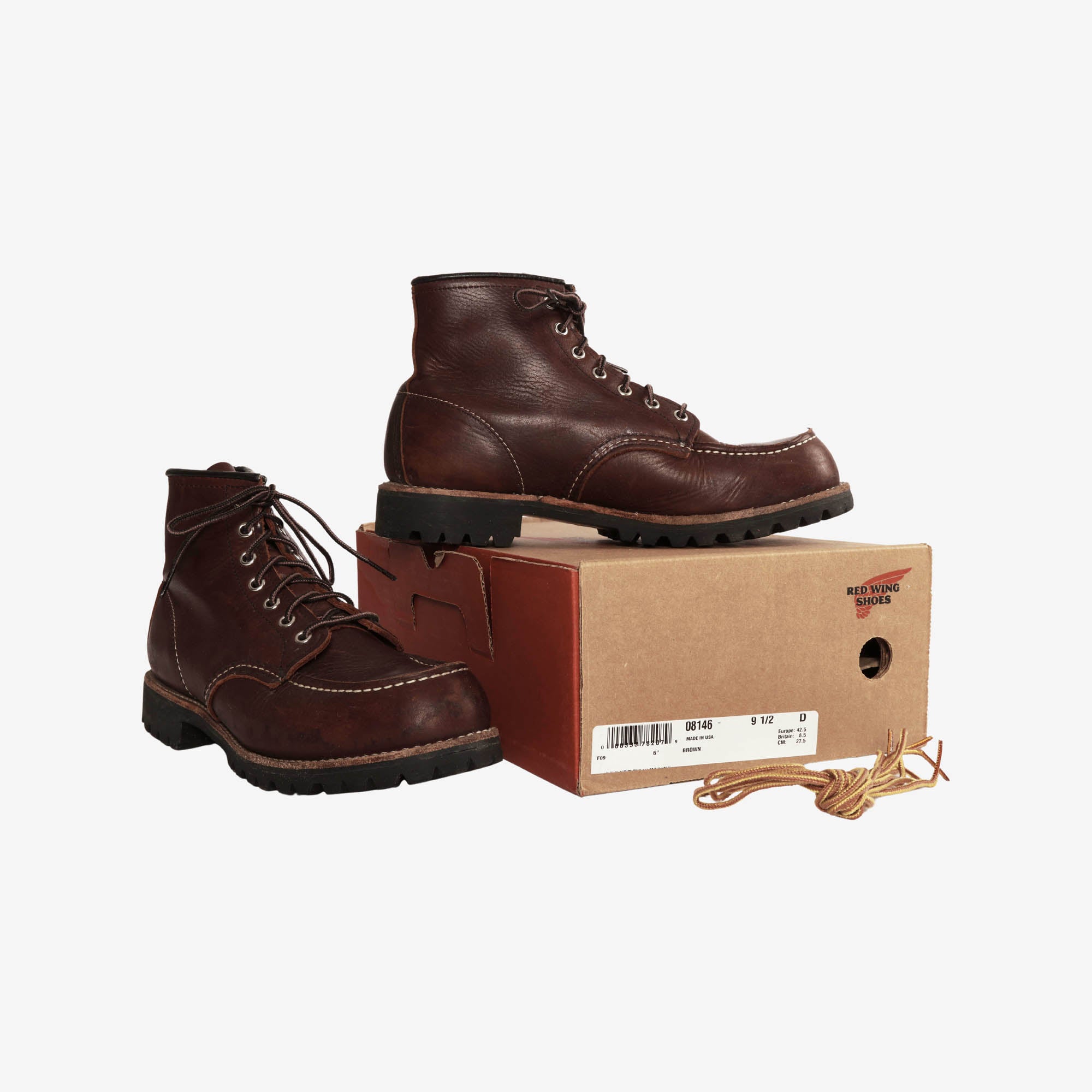 08146 Roughneck Moc Toe Work Boots