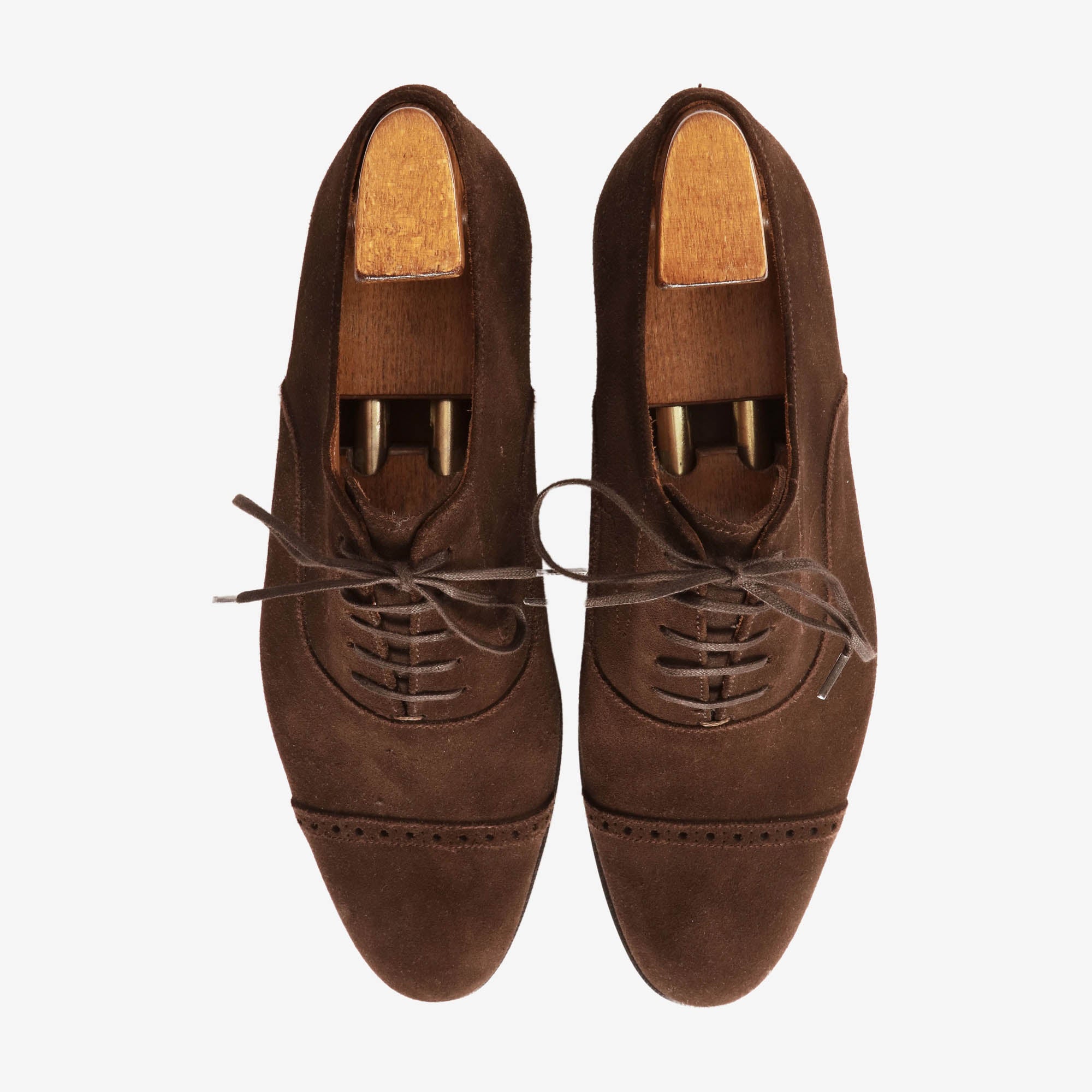 Suede Bingham Oxfords + Trees