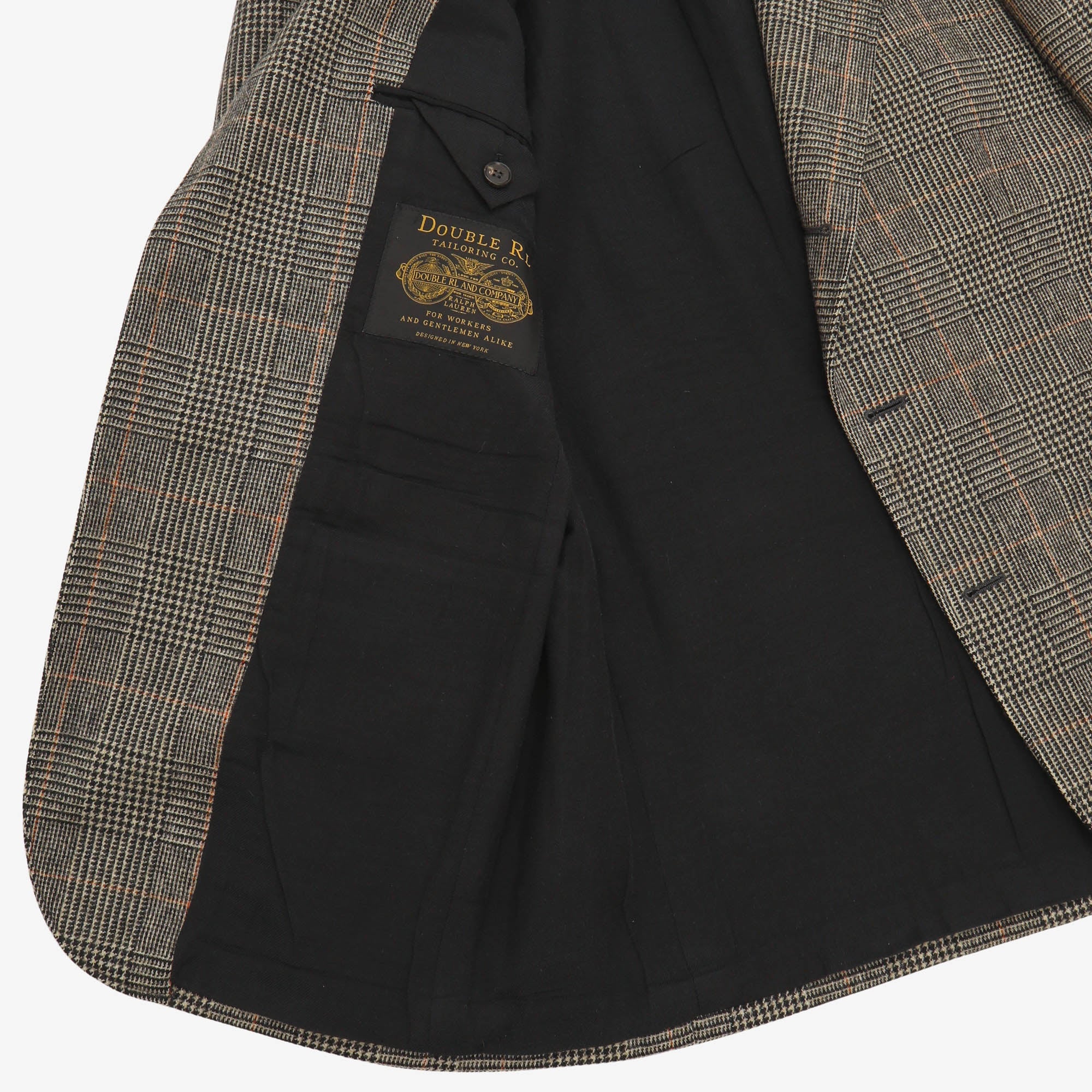 Glen Plaid Wool Blazer