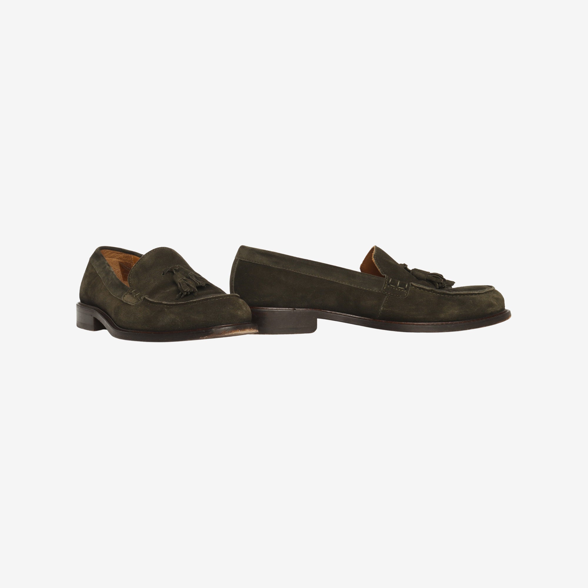 Scott Tasselled Suede Loafers