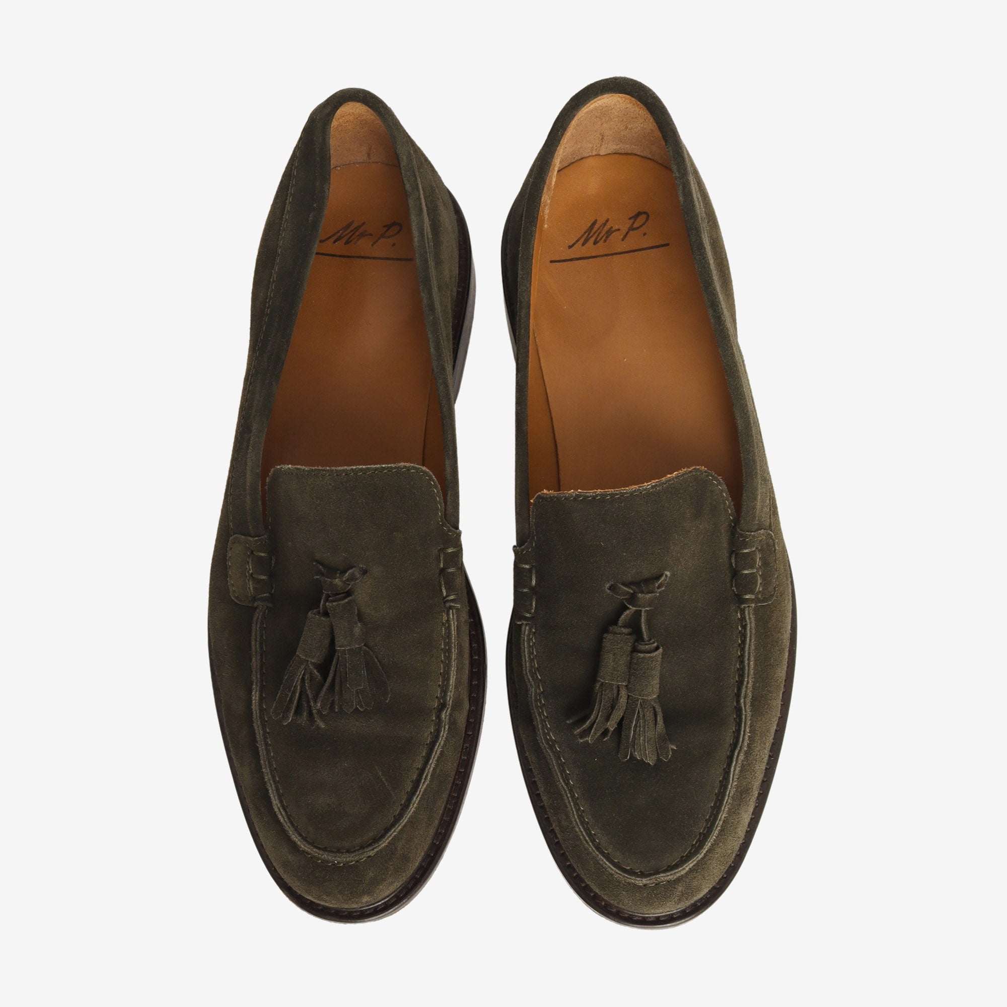 Scott Tasselled Suede Loafers