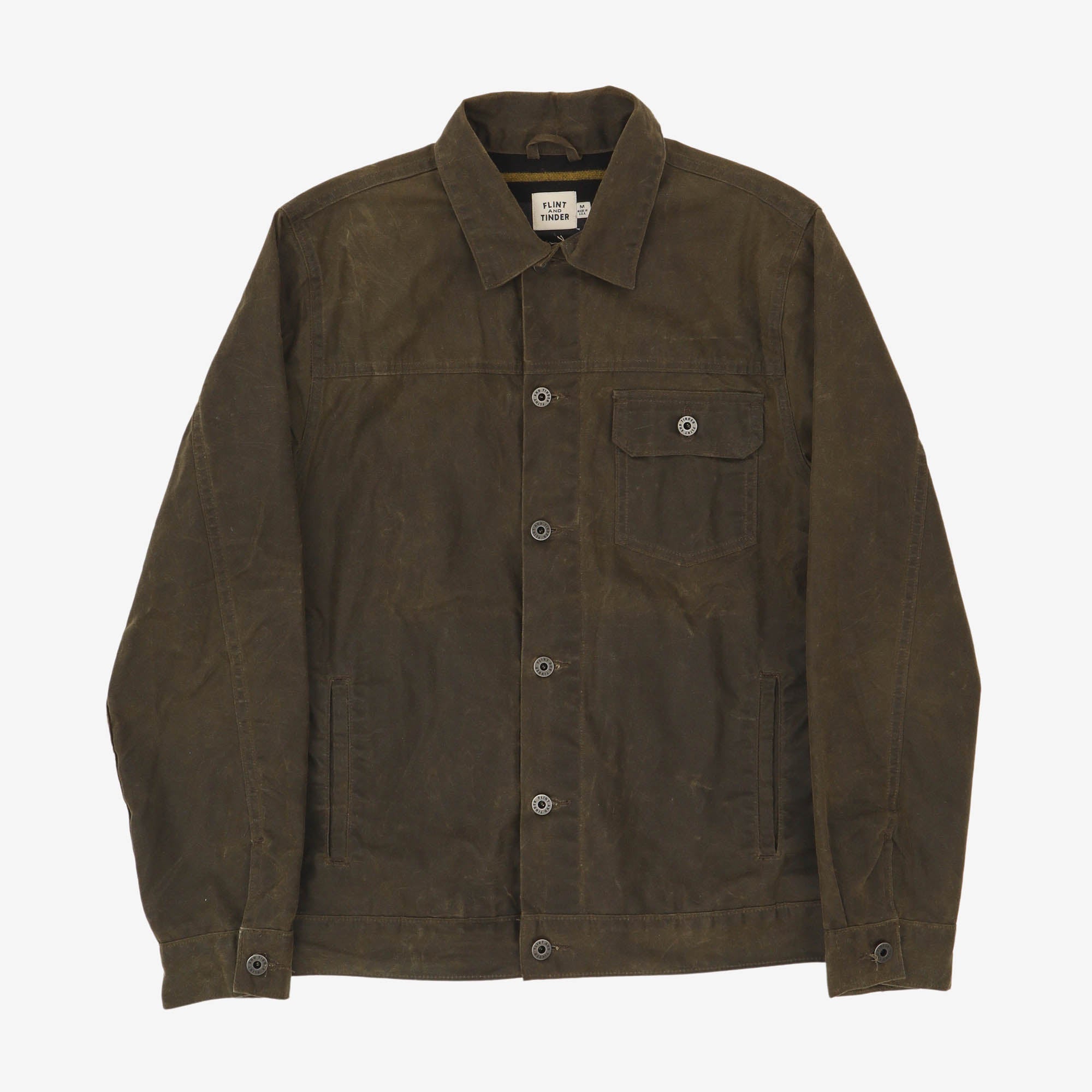 Waxed Trucker Jacket