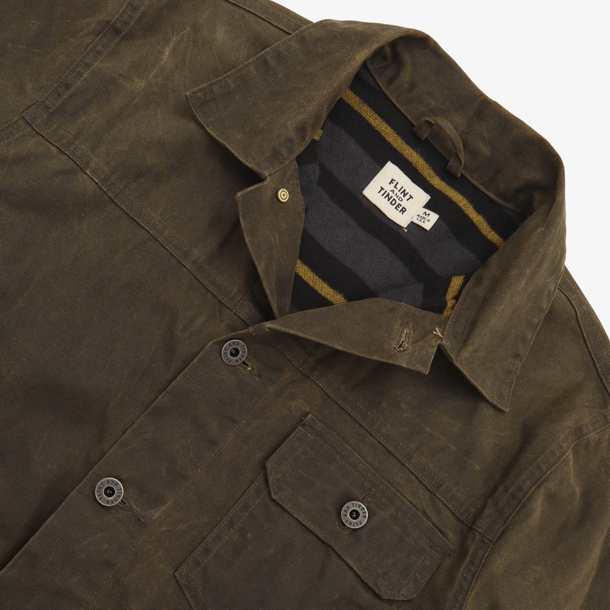 Waxed Trucker Jacket