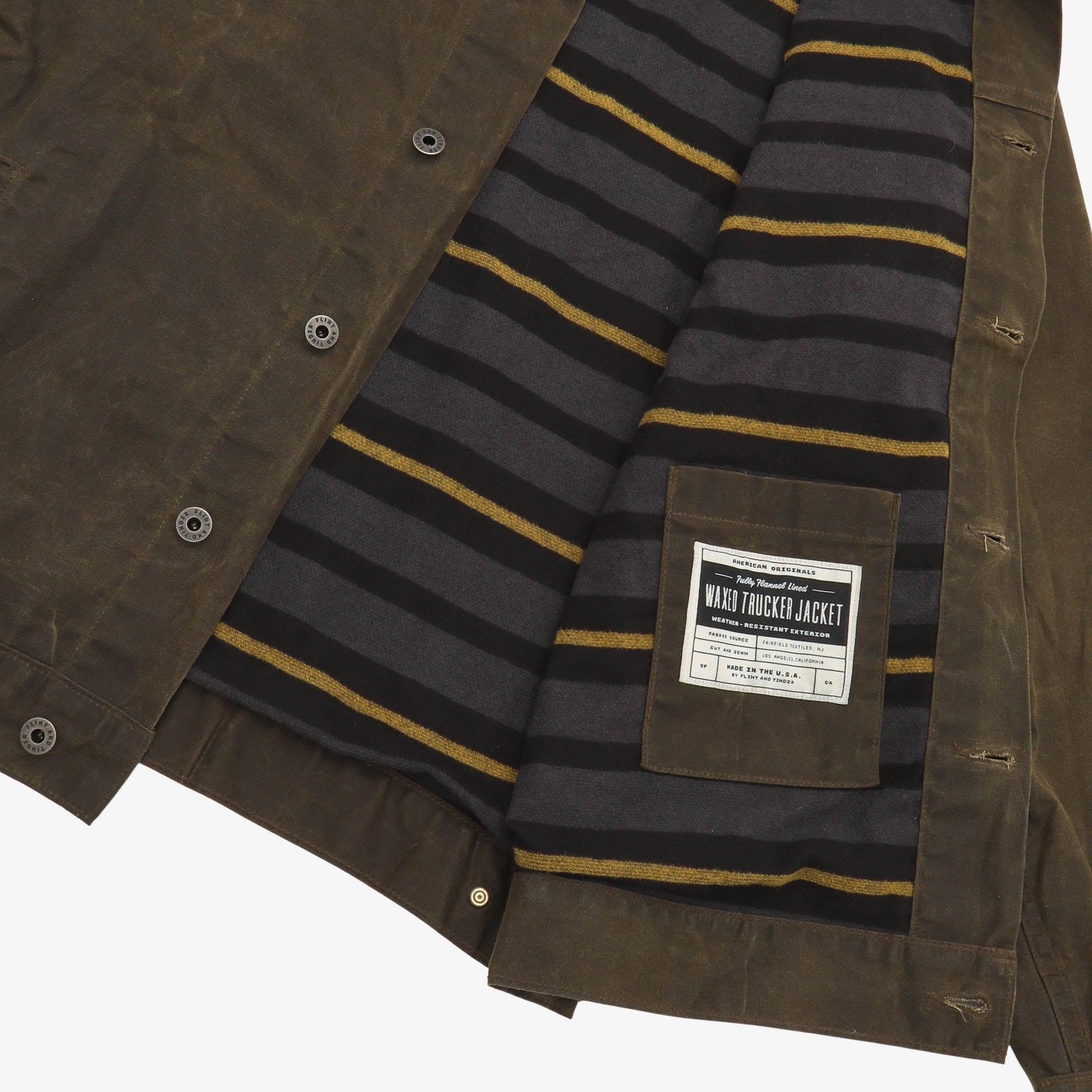 Waxed Trucker Jacket
