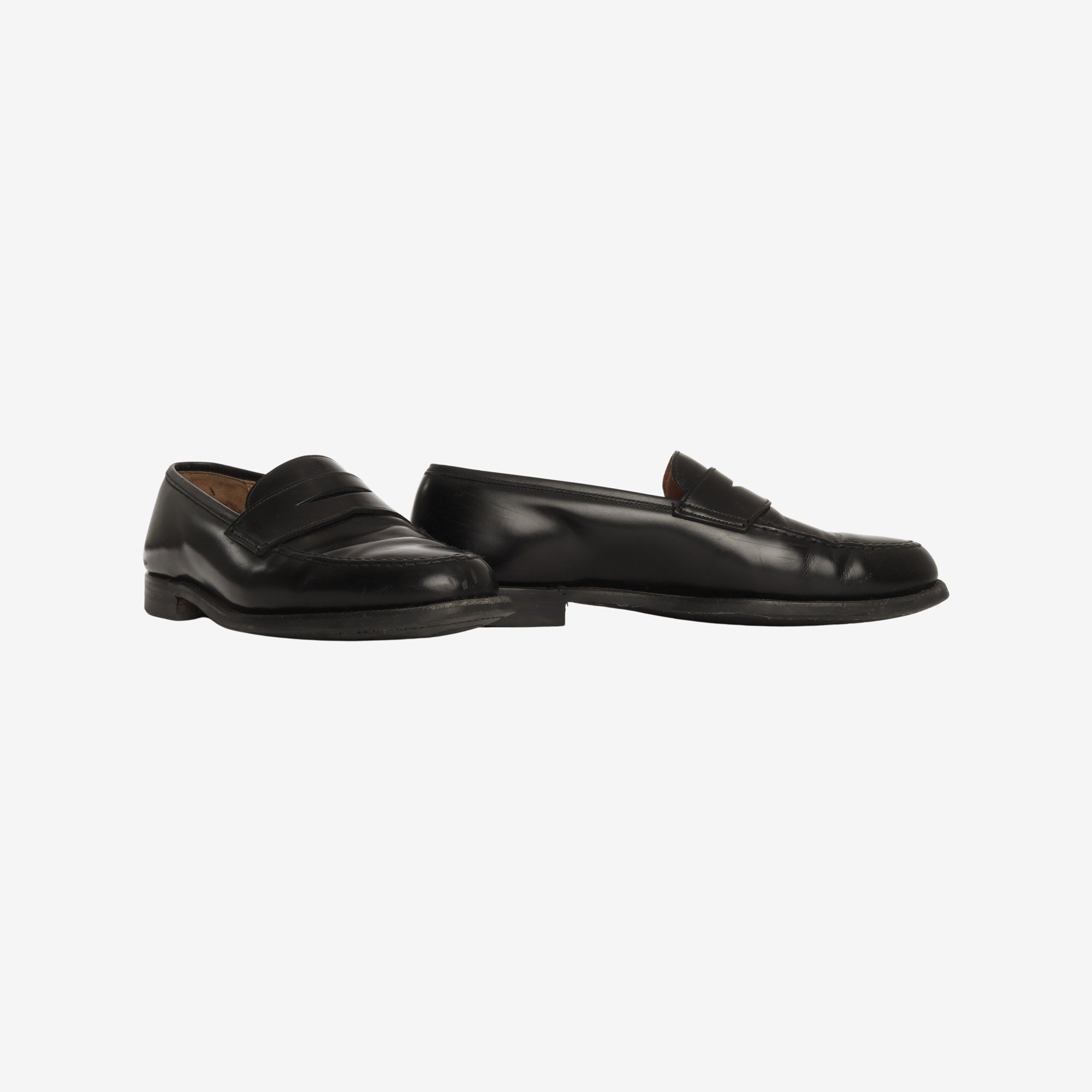Boston Leather Penny Loafers