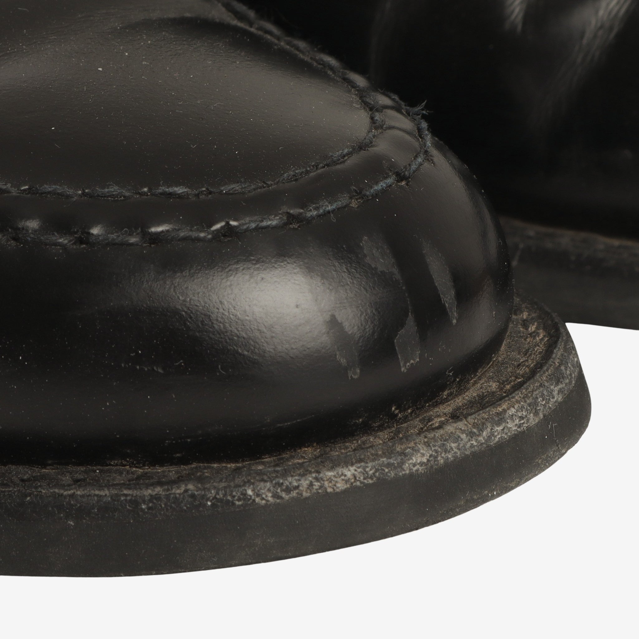 Boston Leather Penny Loafers
