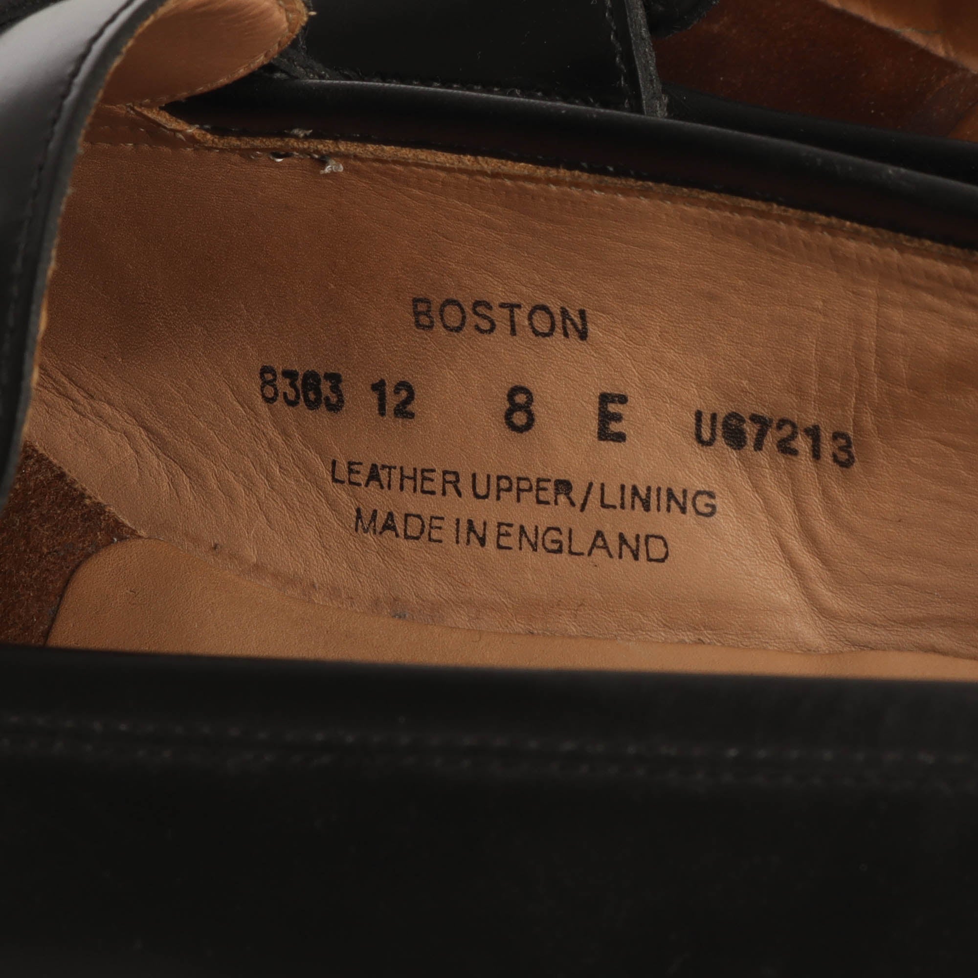 Boston Leather Penny Loafers