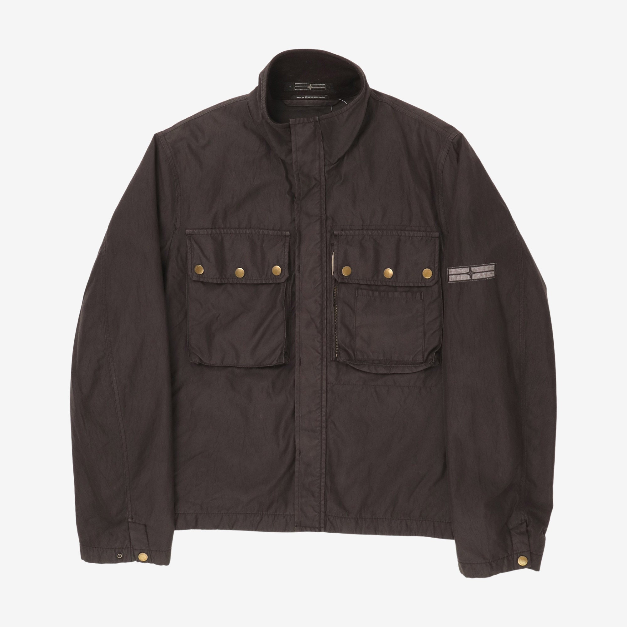 2000's Denim Research Racer Jacket