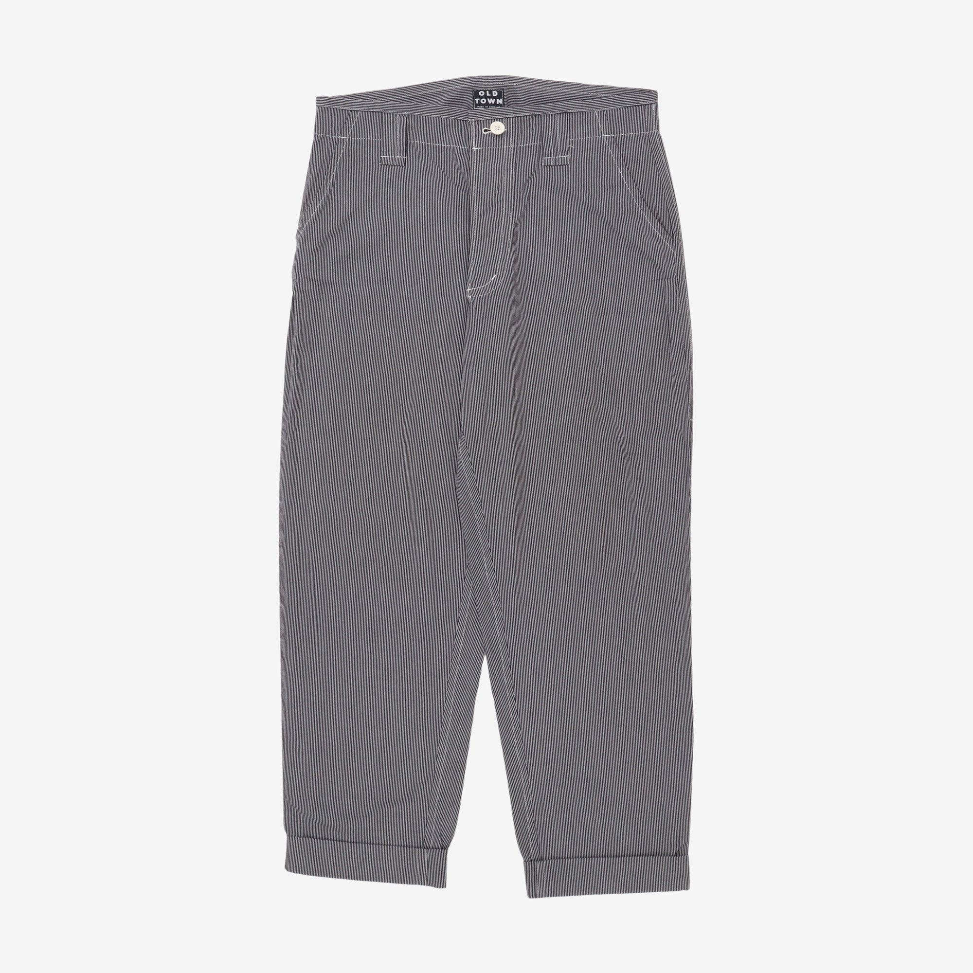 Loose Fit Stripe Trousers (34W X 28L)