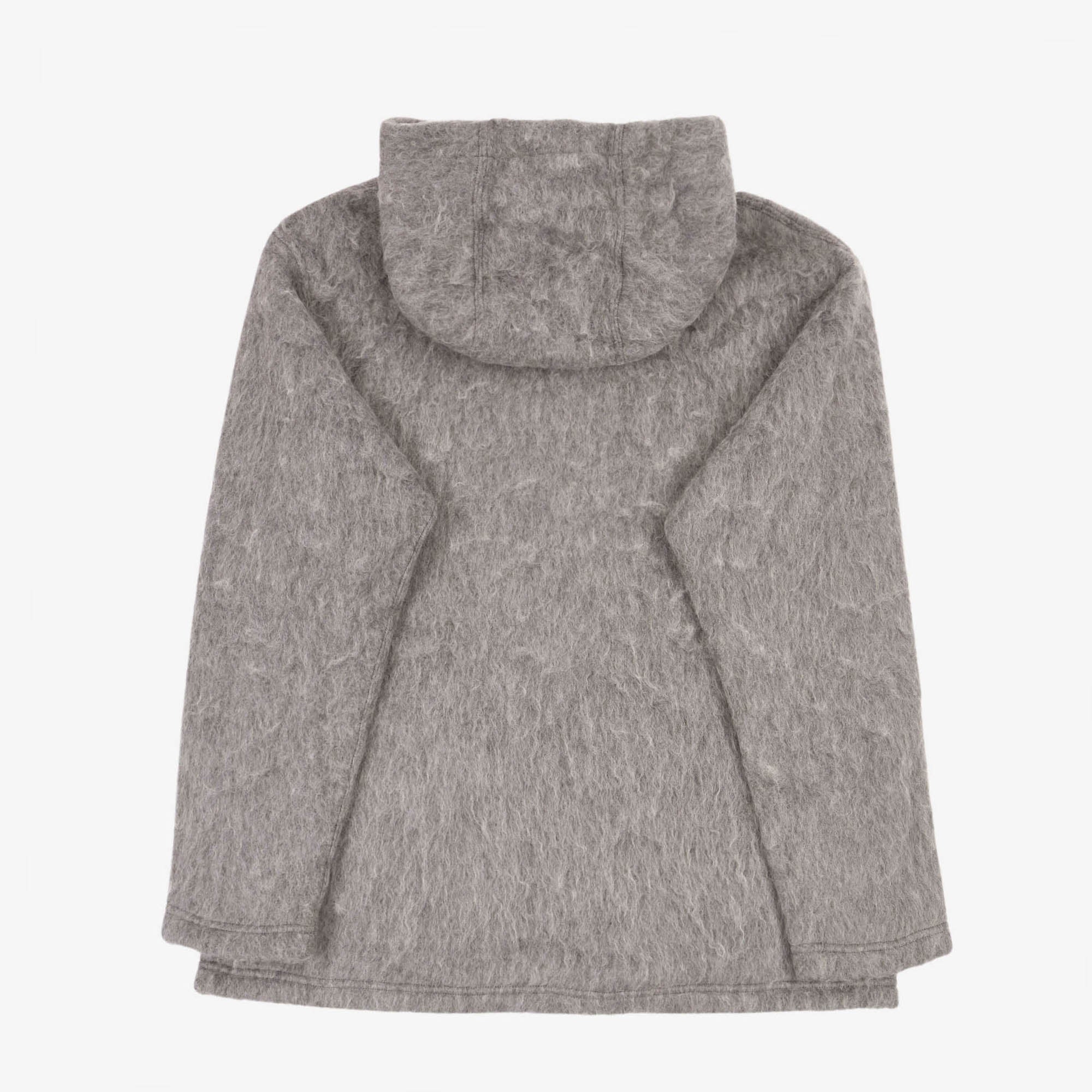 Mohair Pullover Hooded Sweatshirt