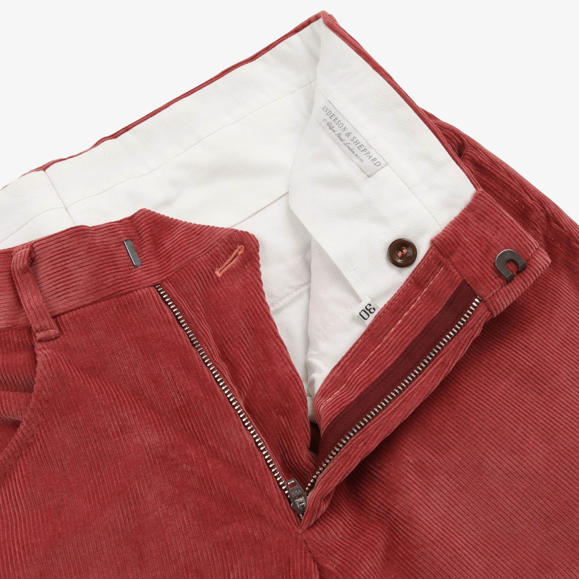 Straight Leg Corduroy Trousers (30W X 32L)