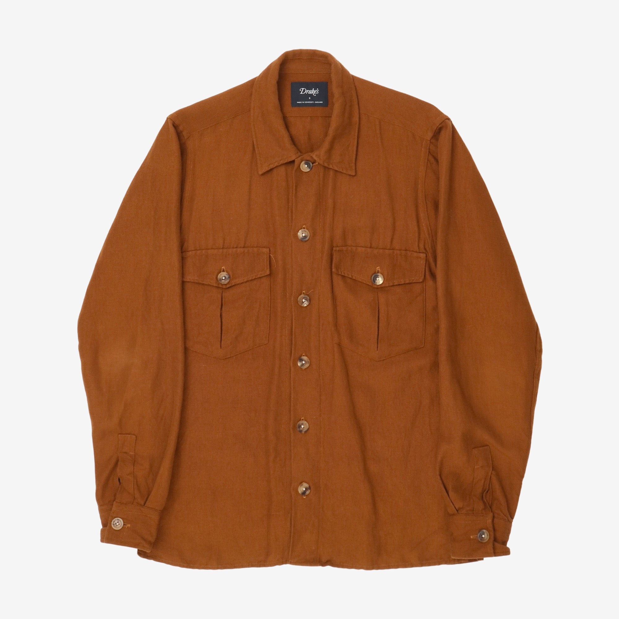 Wool Linen Overshirt