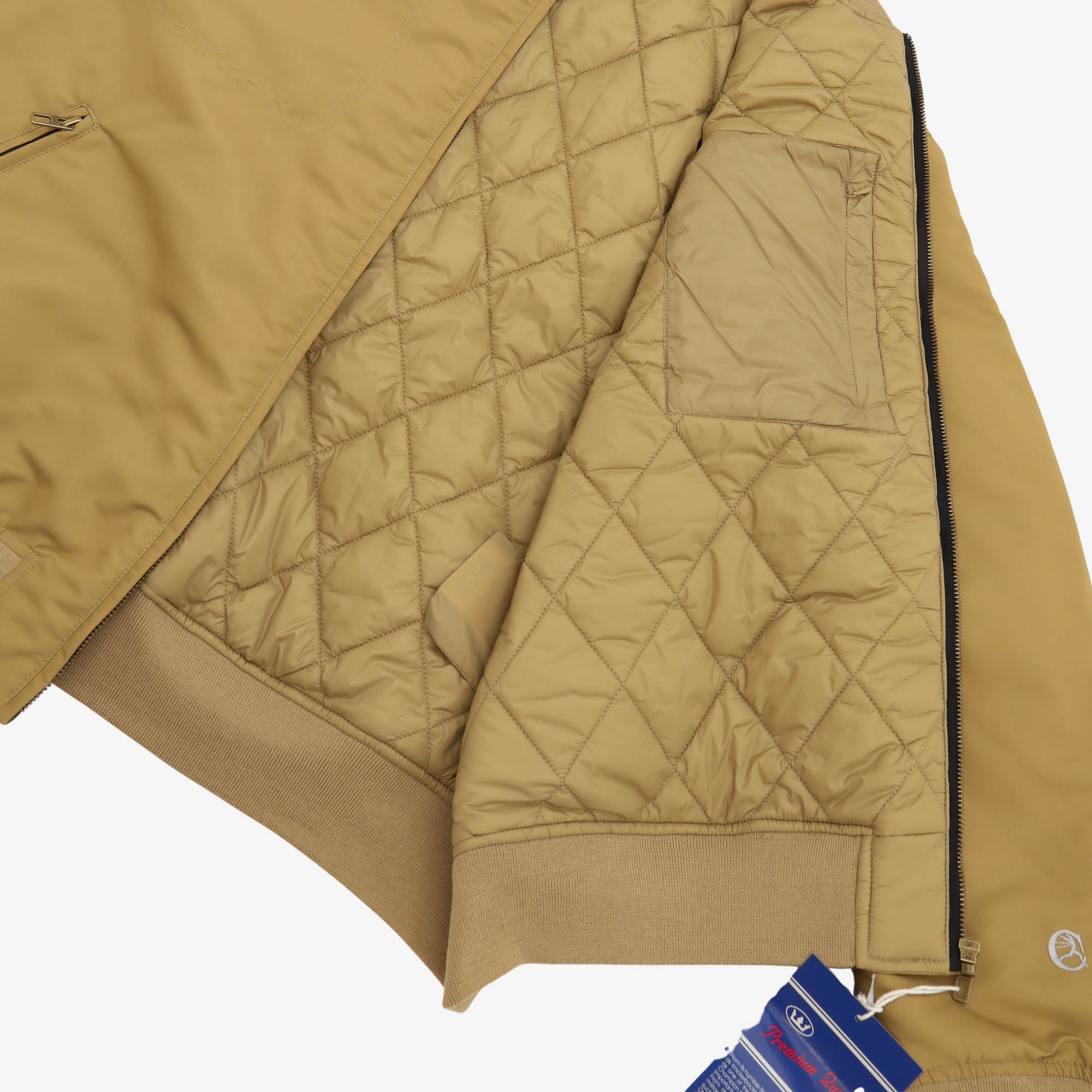 Zip Up Bomber Jacket