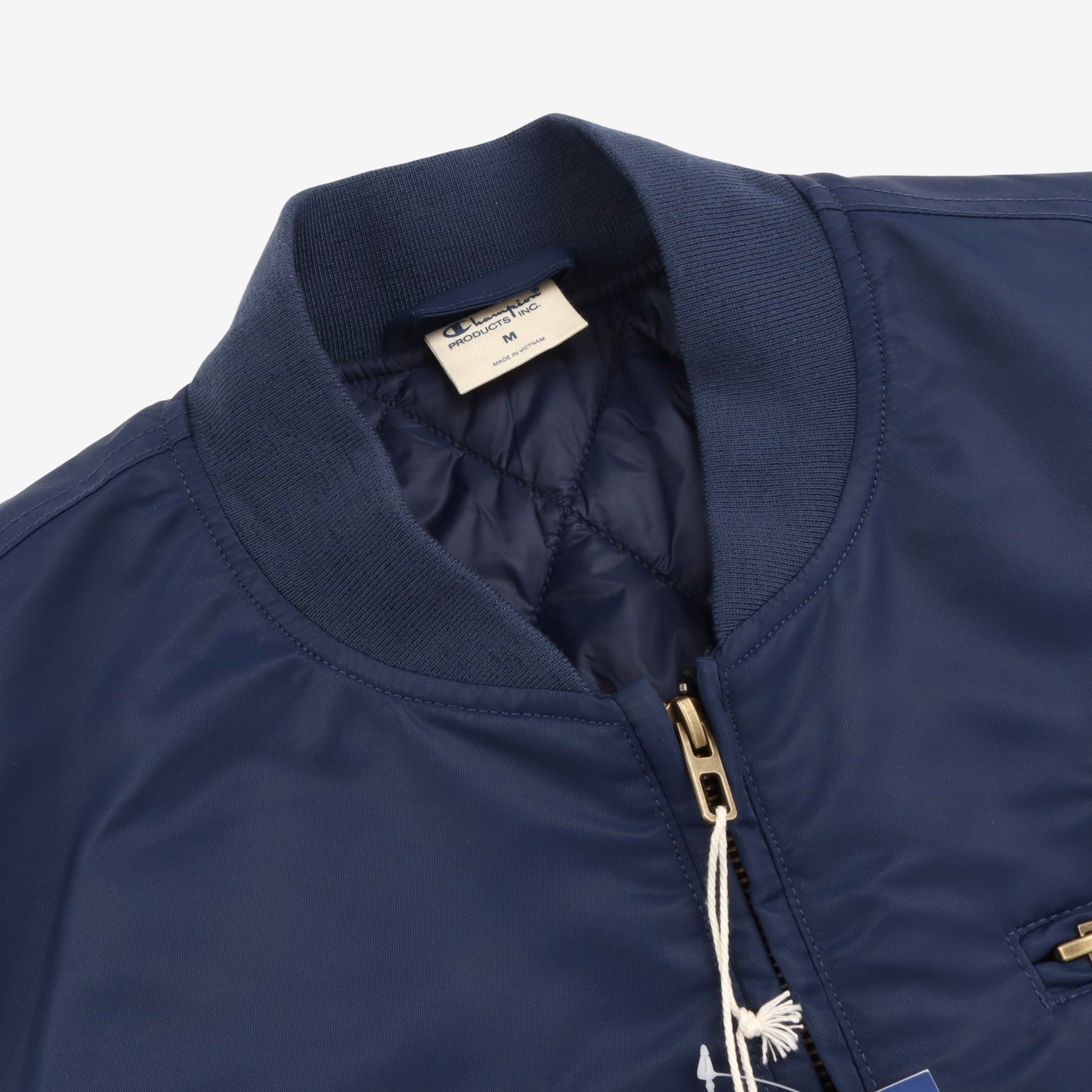 Zip Up Bomber Jacket
