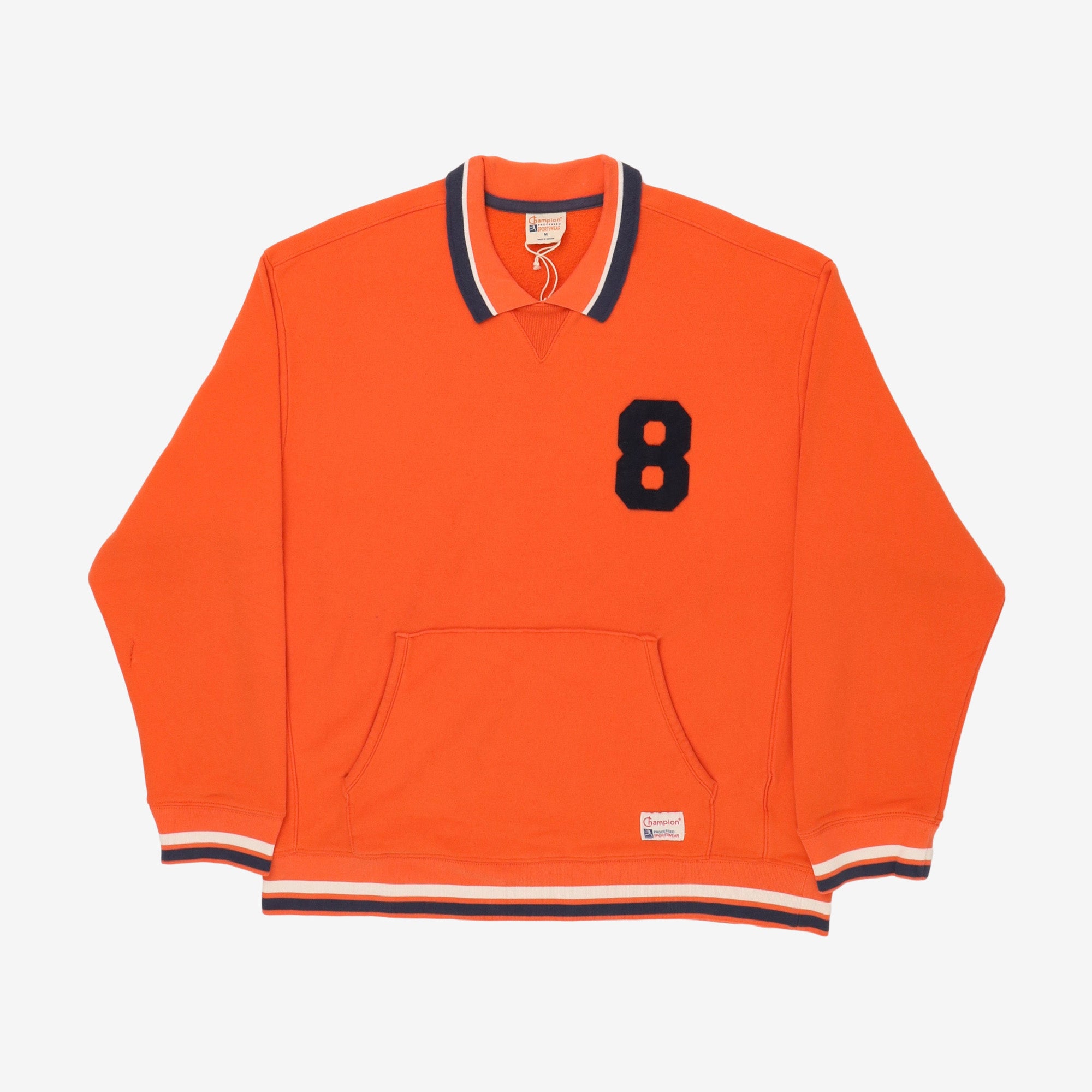 Polo Pullover Sweatshirt (Hole)