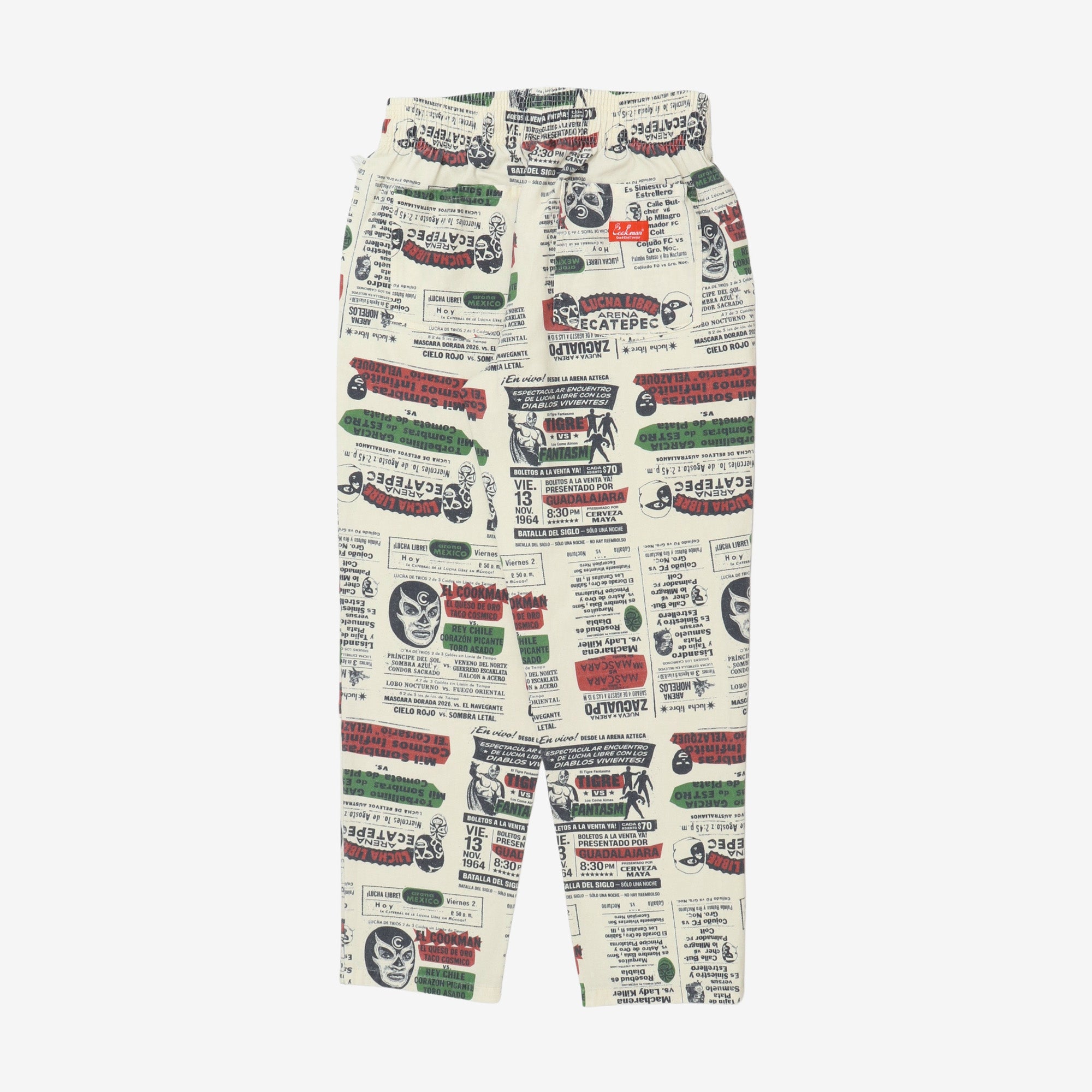 Lucha Libre Chef Pants