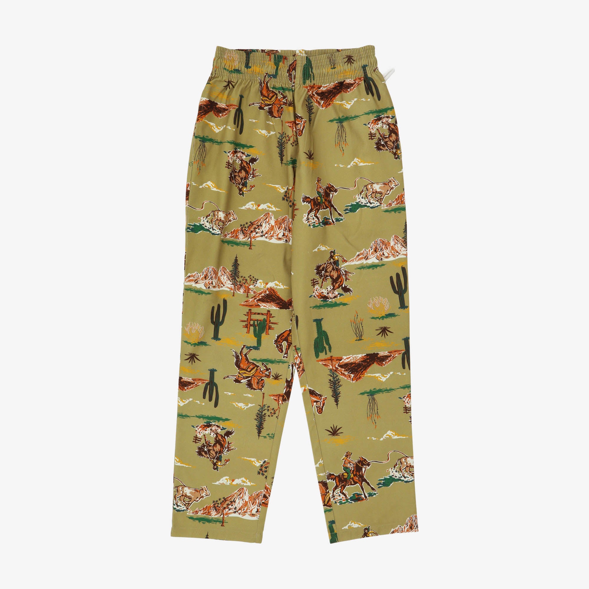 Western Print Chef Pants